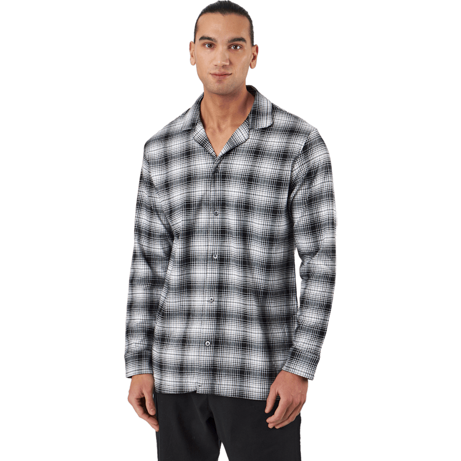 L/s Button Down Ck Shadow Plaid_black