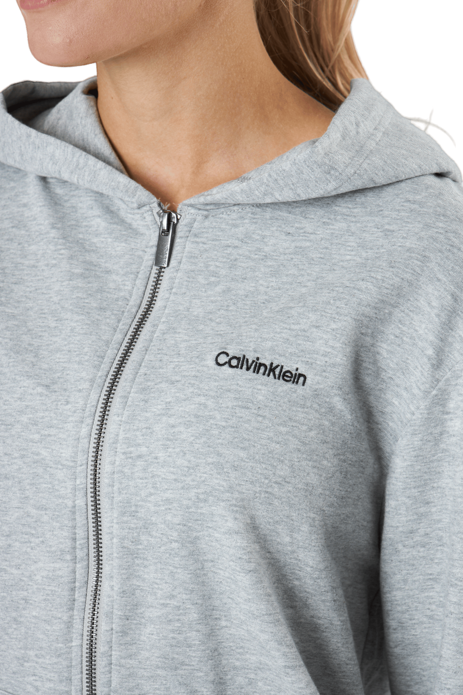 Full Zip Hoodie Grey Heather - Bild 4