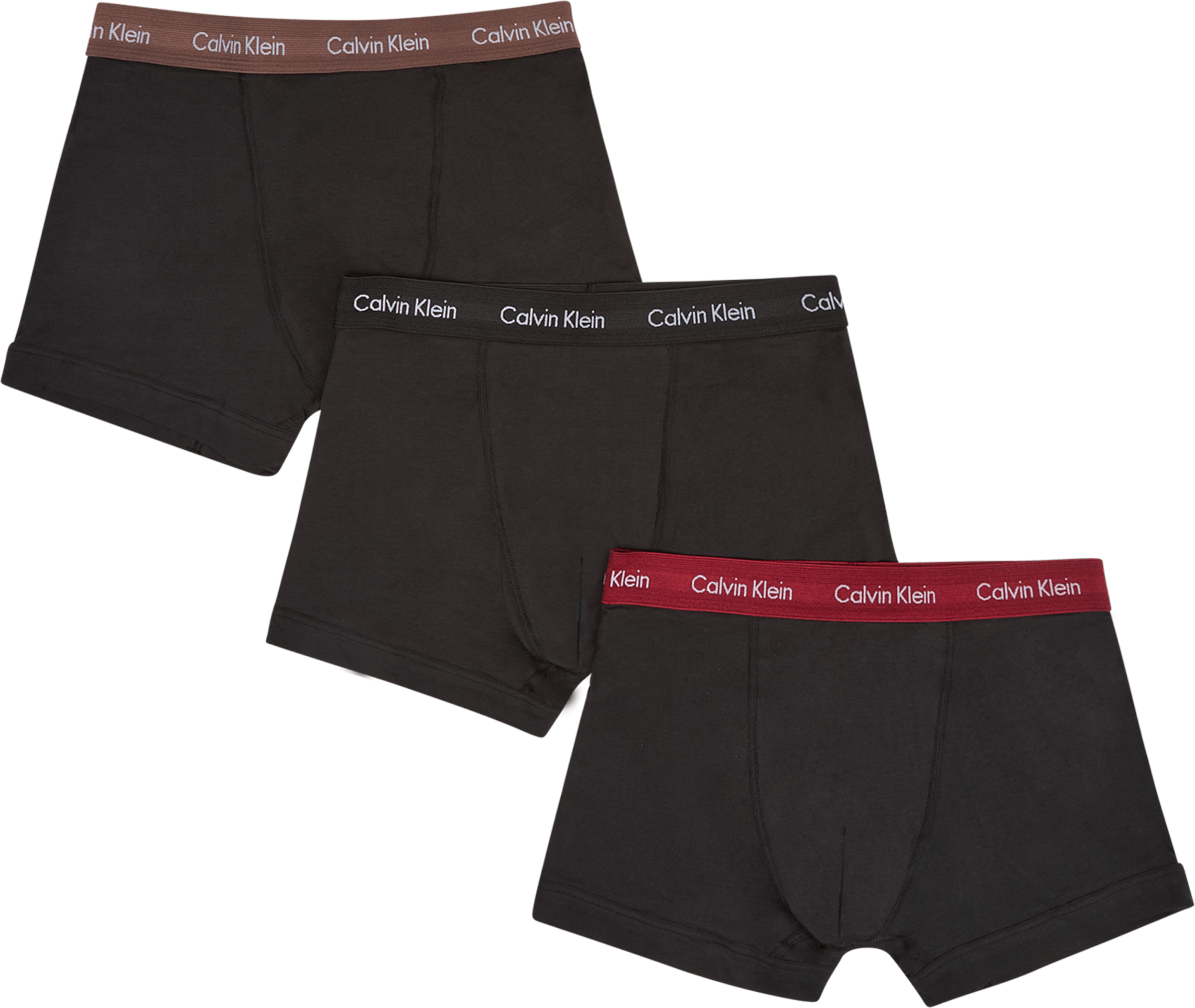 Trunk 3pk B-brght Camel/ Black/ Red Carp
