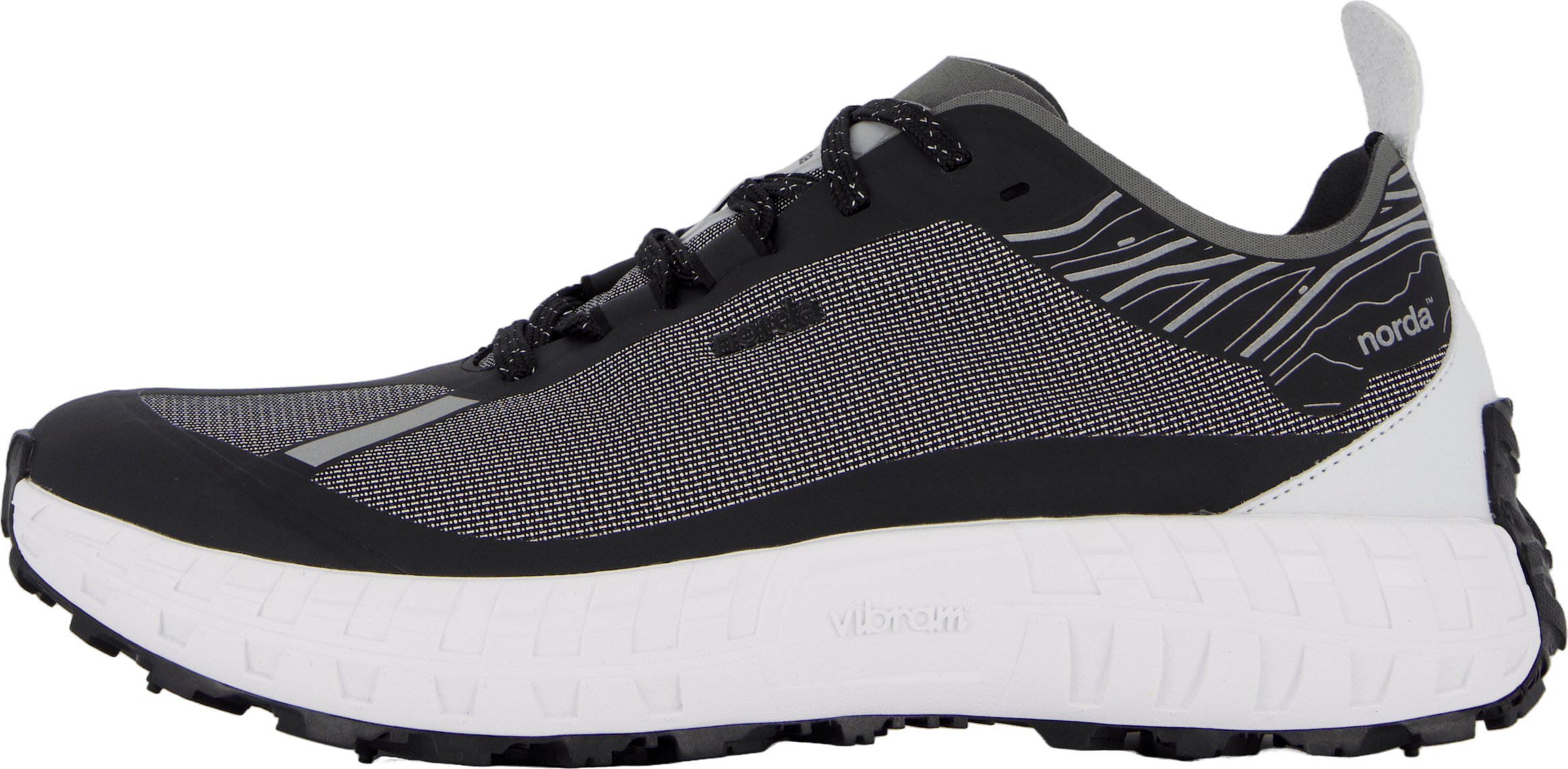 Norda N001 Black/white, Male, Obuv, Tenisky, Více barev, EU 44 2/3