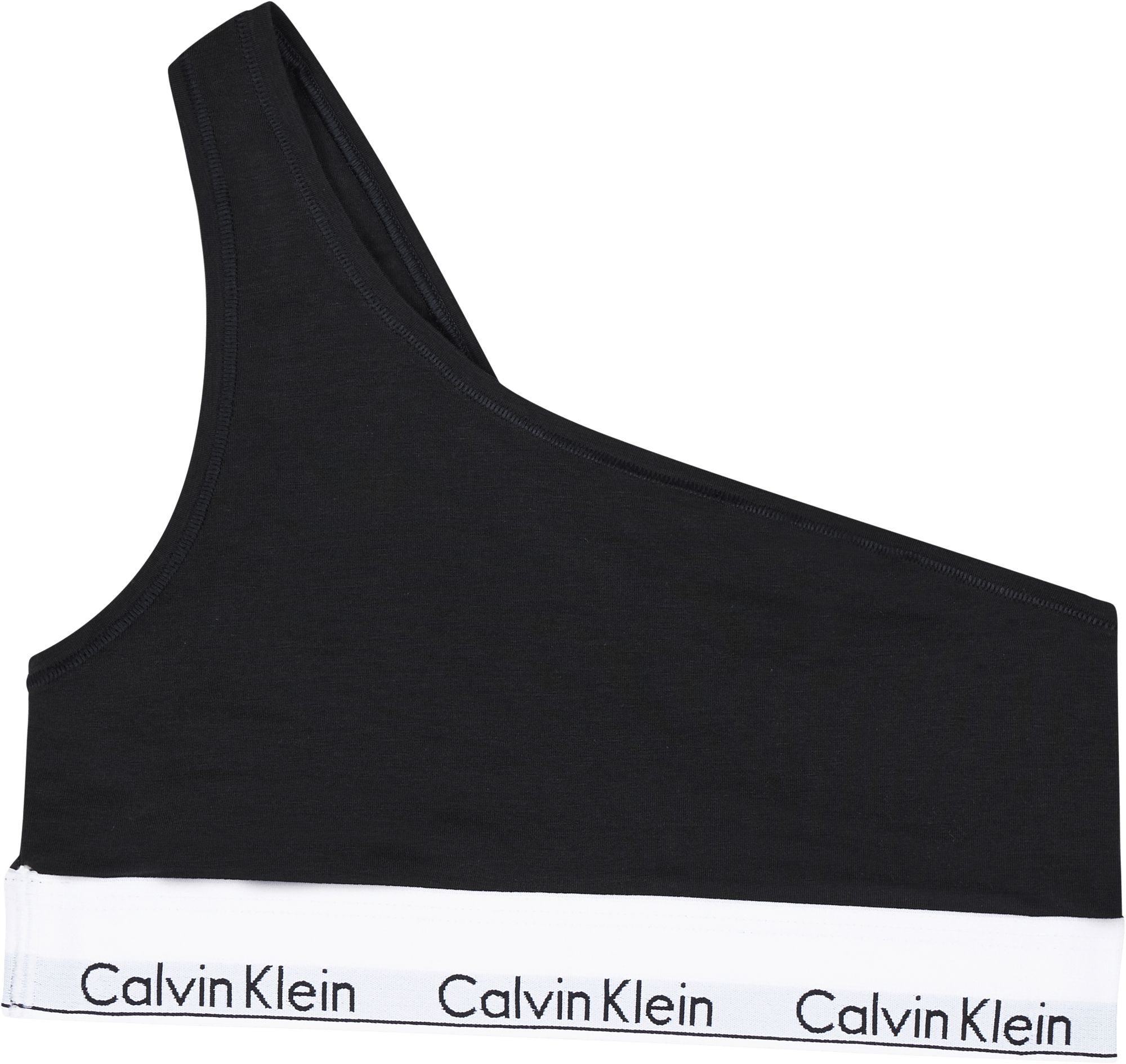 Unlined Bralette (one Shoulder Black, Female, Apparels, Underwear, Black, XL