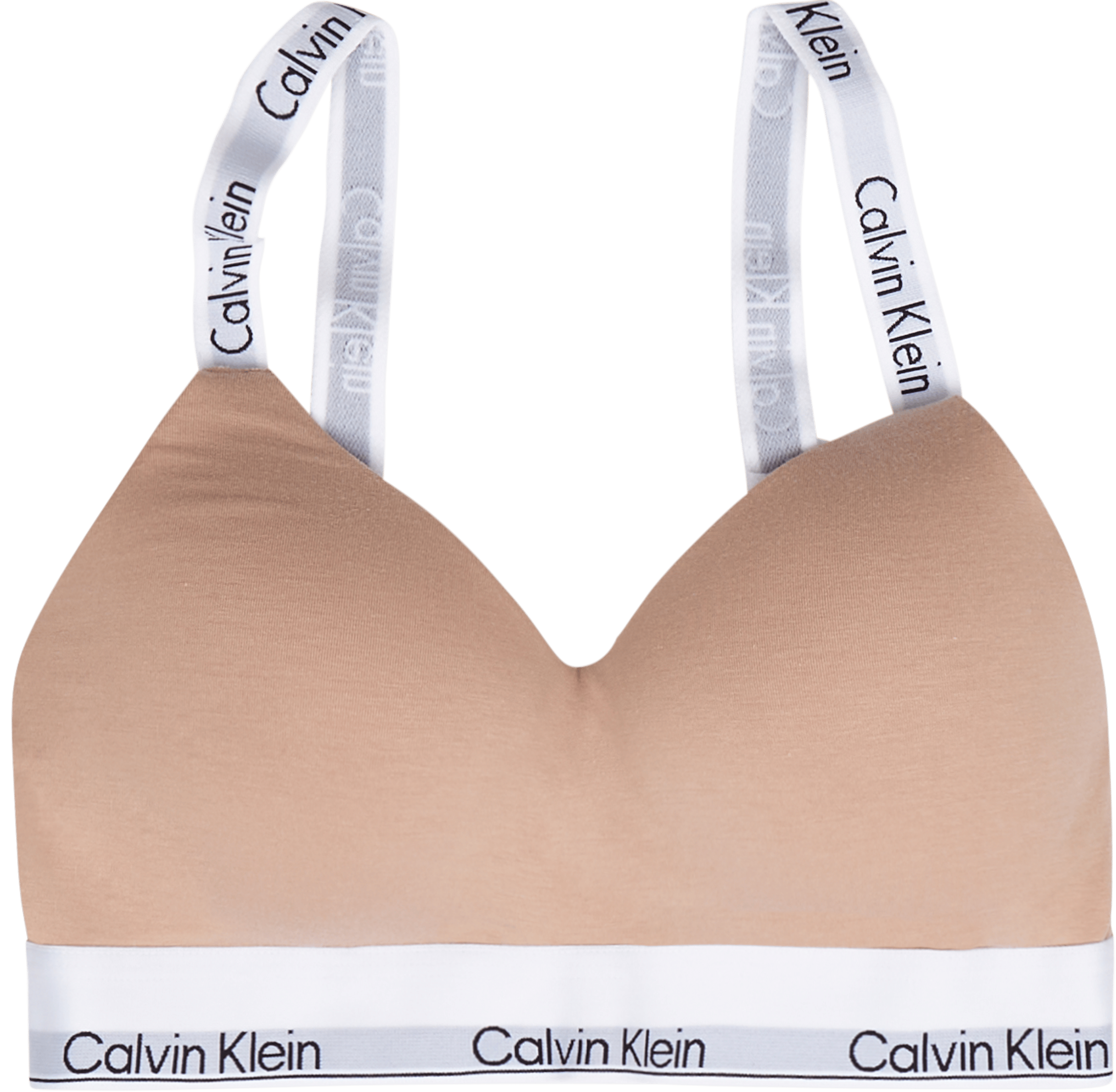 Lght Lined Bralette Brown, Female, Kläder, Underkläder, Vit, XL