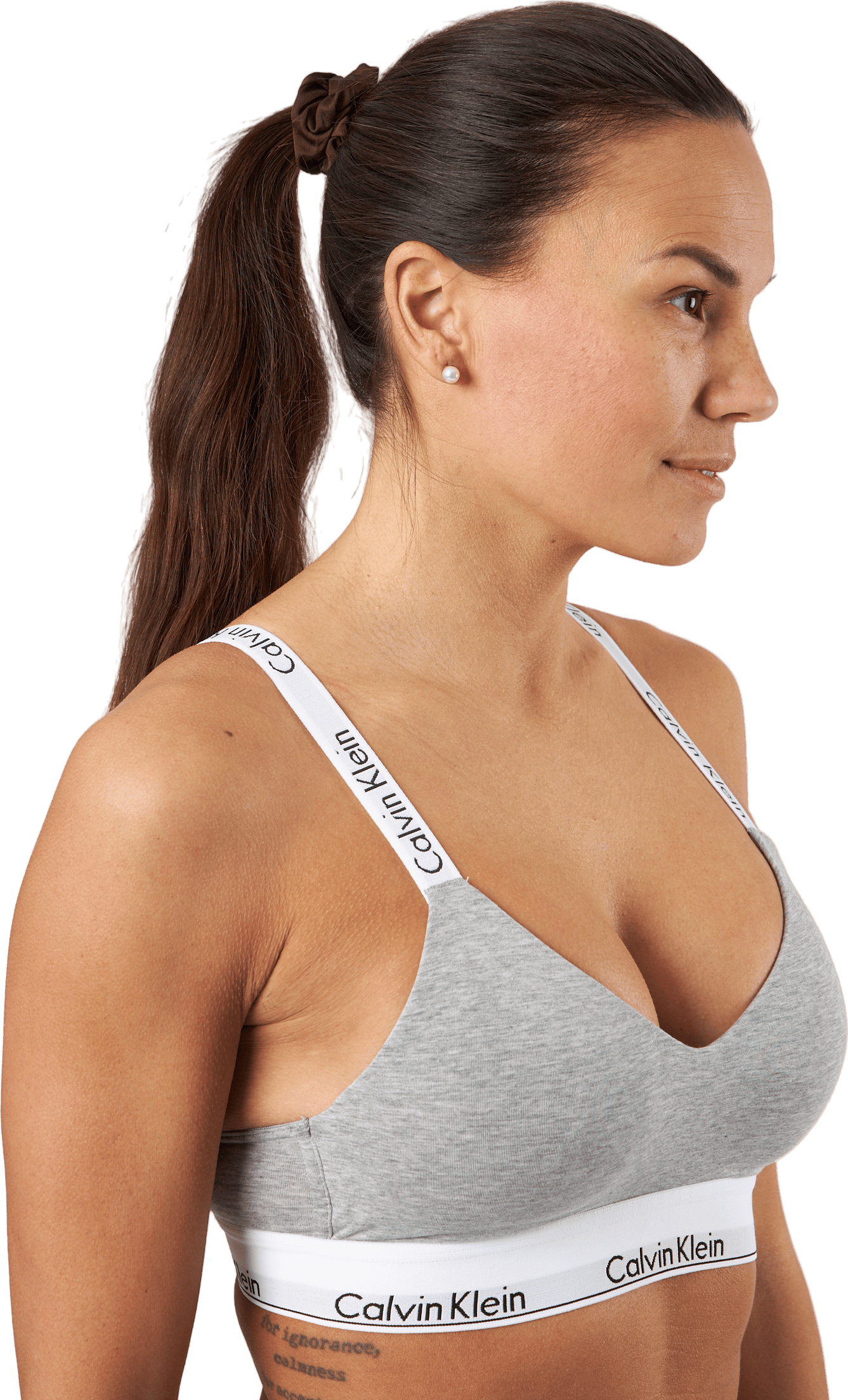 Lght Lined Bralette Grey - Bild 2