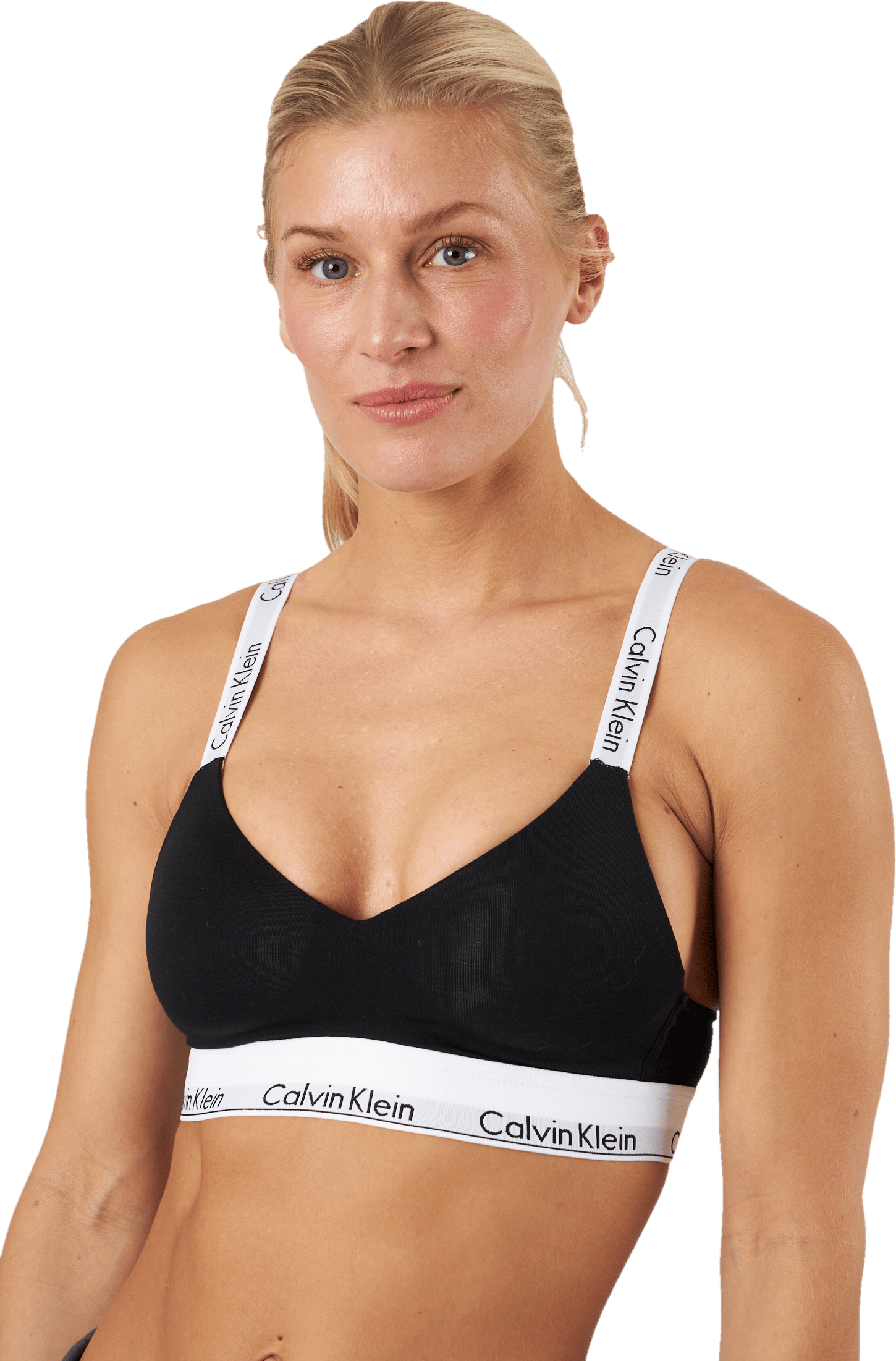 Lght Lined Bralette Black