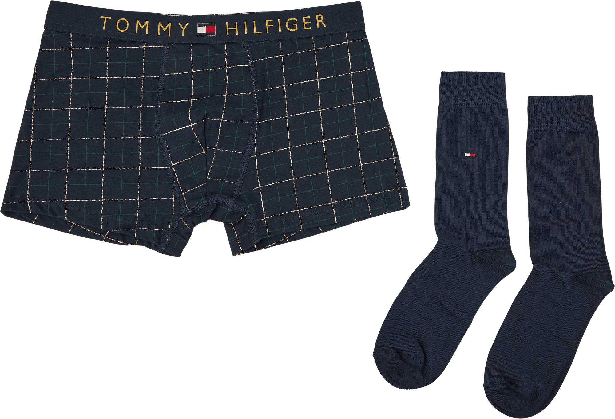 Trunk & Sock Set Window Check/des Sky