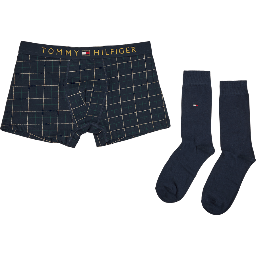 Trunk & Sock Set Window Check/des Sky