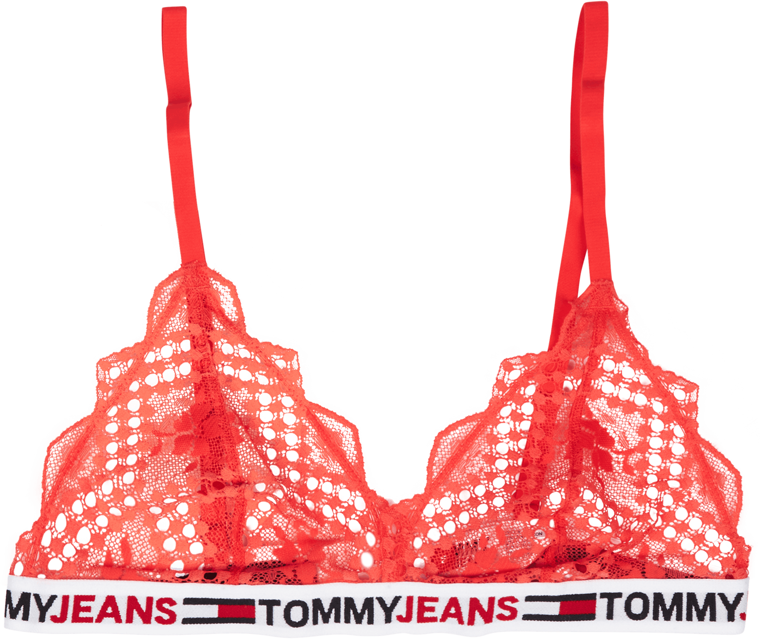 Unlined Triangle Bright Vermillion, Female, Vêtements, Sous-vêtements, S