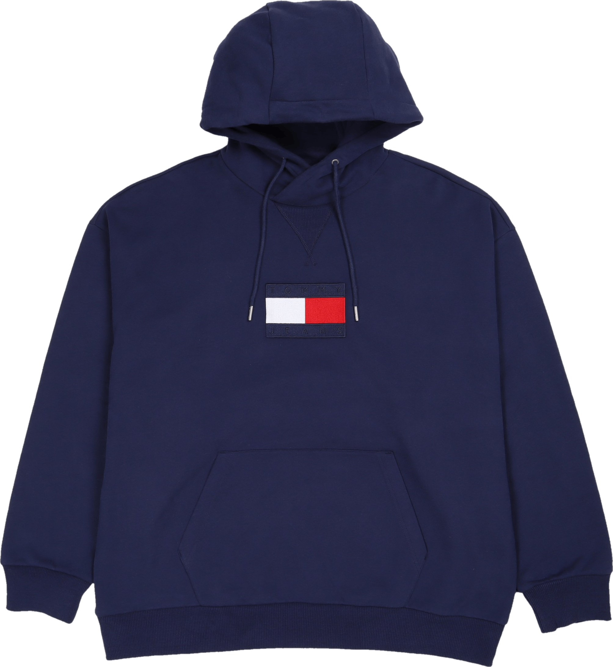 Tjcu Flag Hoodie Yale Navy, Male, Ropa, sudaderas con capucha y sudaderas, Azul, L