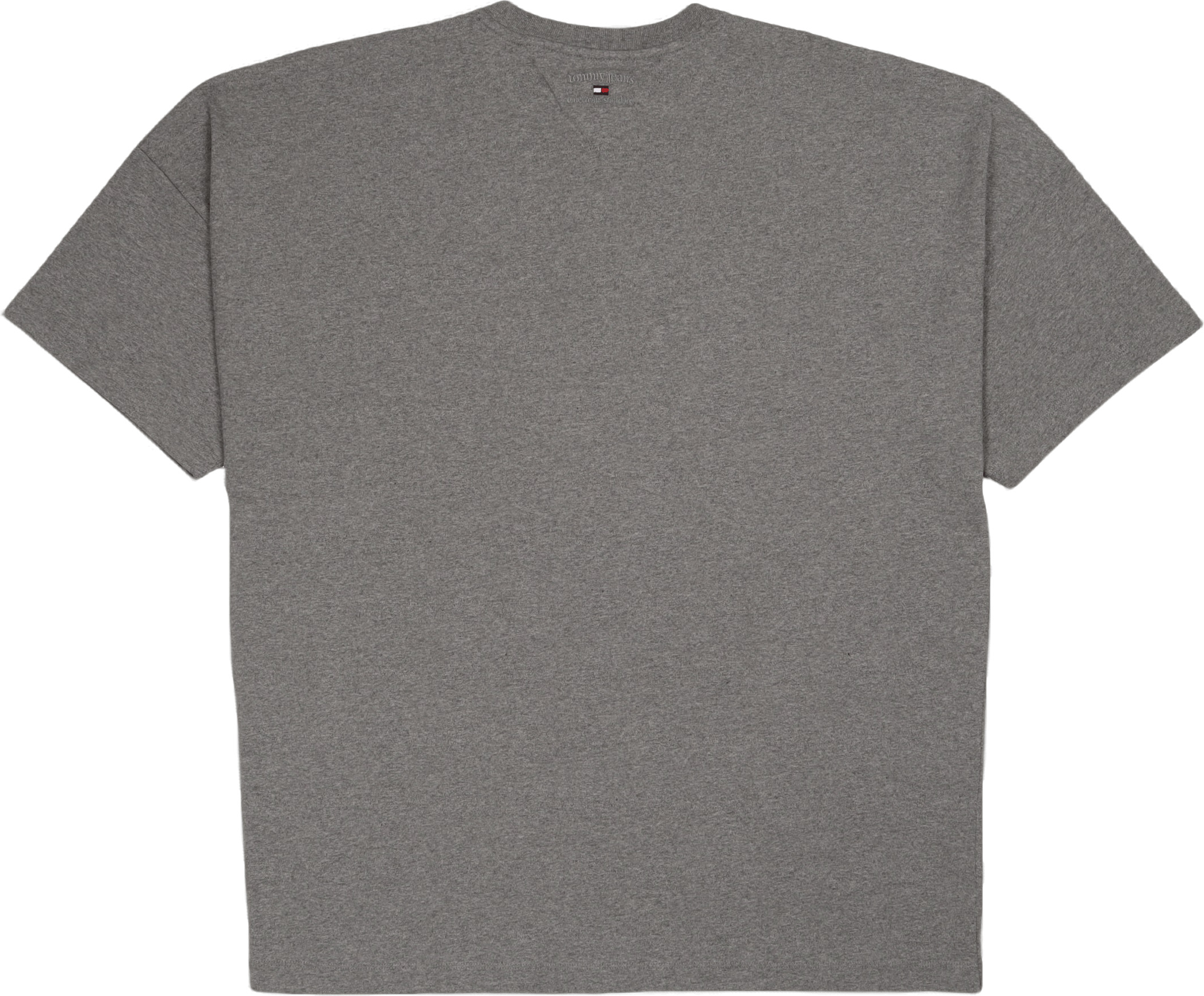 Tjcu Split Hem Flag Tee Mid Grey Heather - Bild 3
