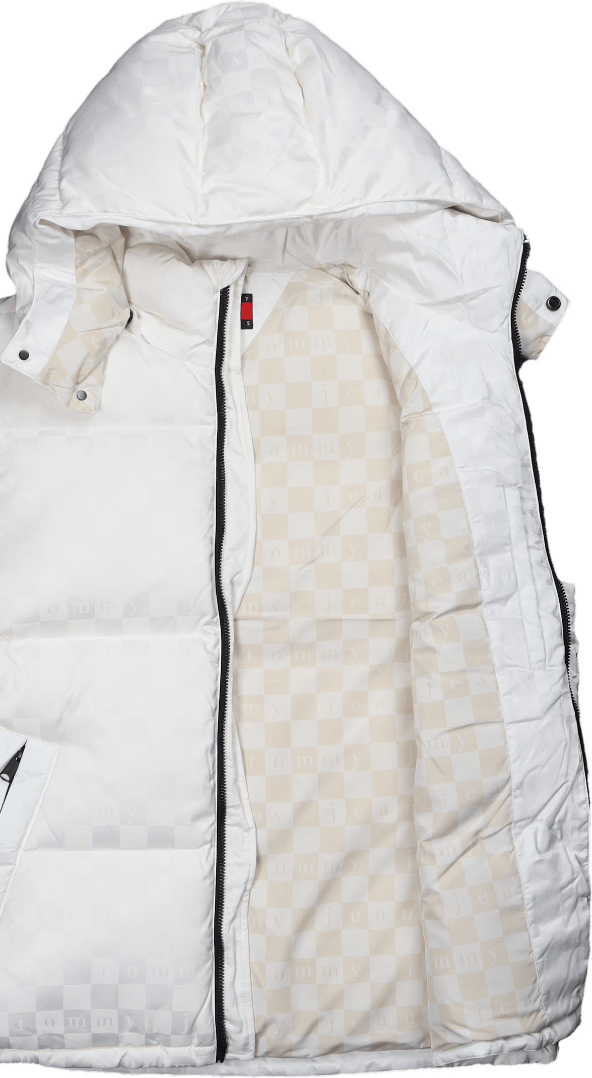Tjcu Monogram Puffer Jacket Ancient White - Bild 4