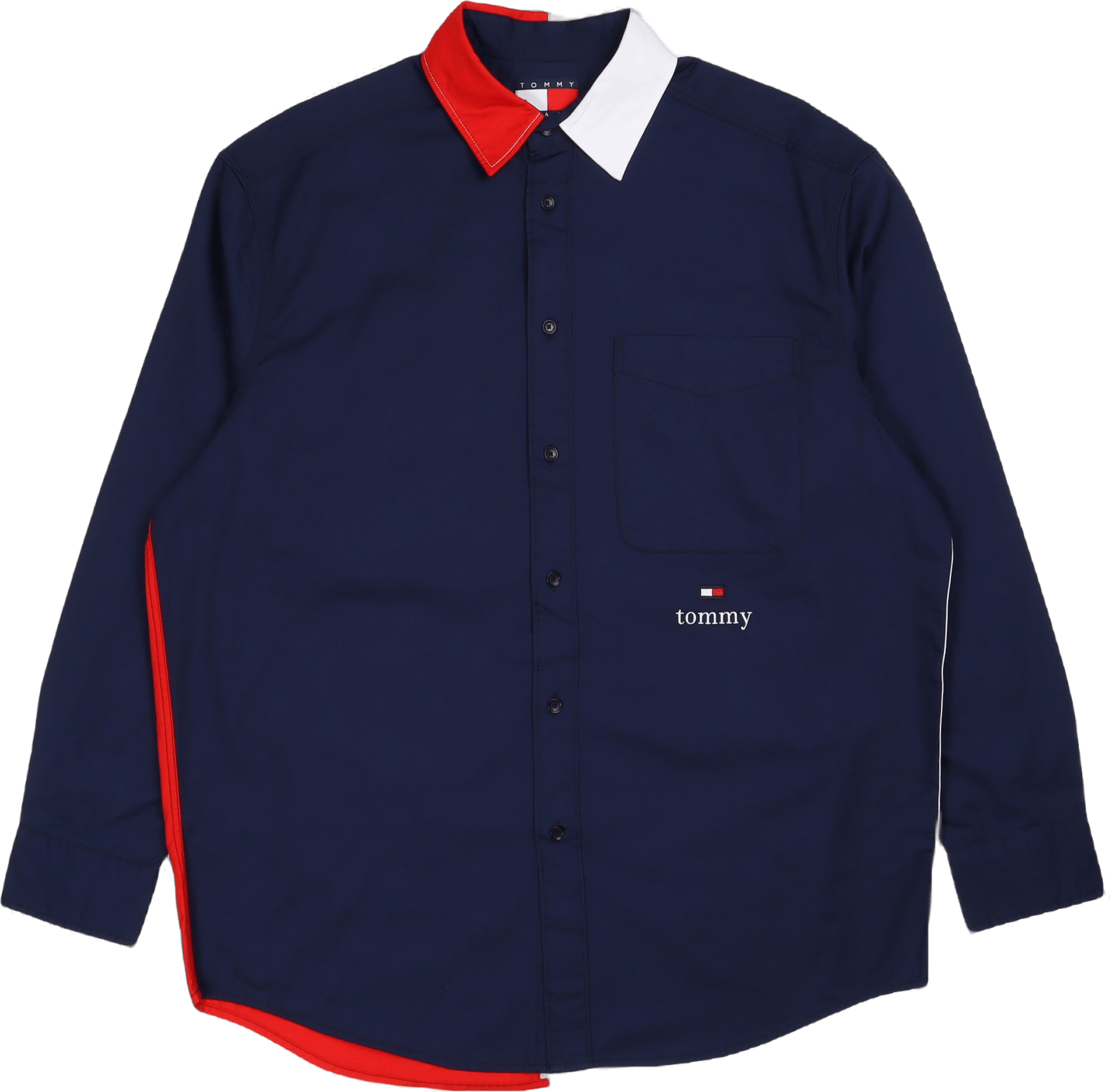 Tjcu Flag Heritage Shirt Yale Navy