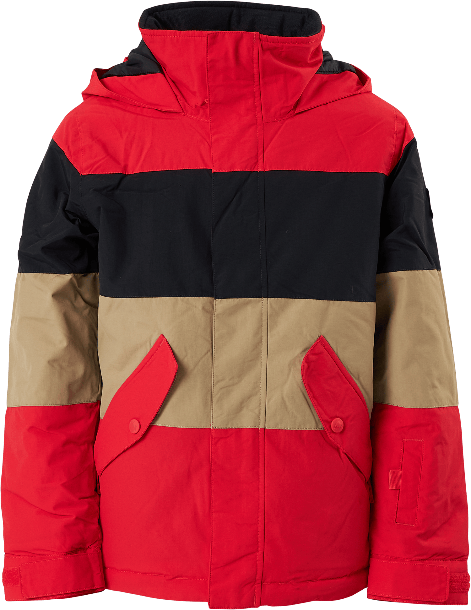 Boys’ Symbol Jacket Tomato/true Black/kelp