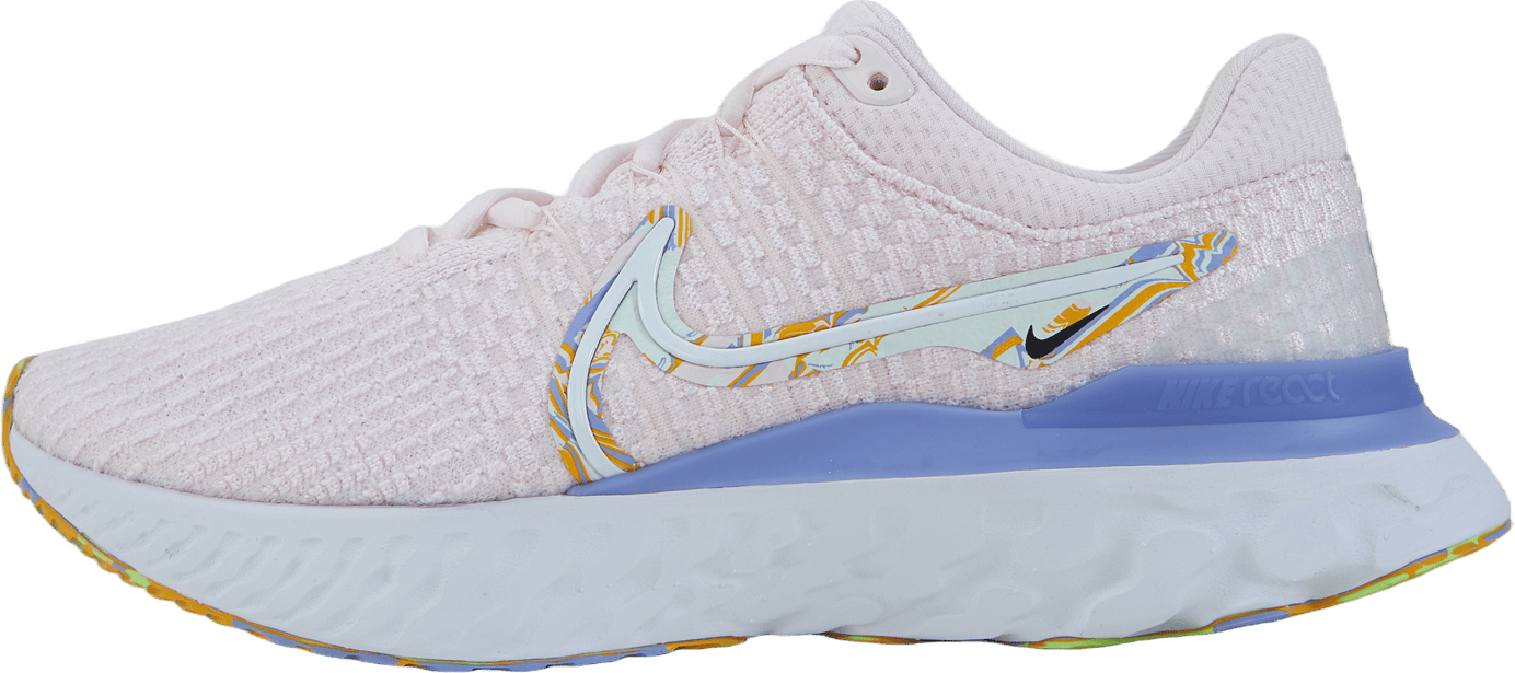 W React Infinity Run Fk 3 Prm Light Soft Pink/white-universi, Female, Topánky, Bežecké topánky, Beží, Biely/Ružová, EU 36,5