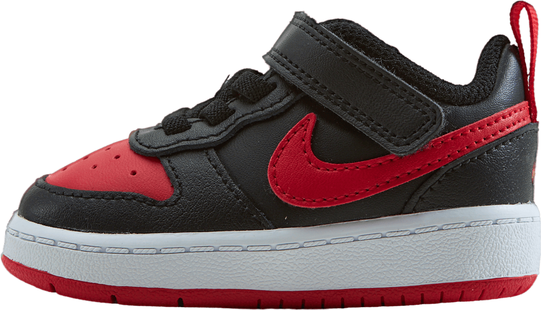 Nike Court Borough Low 2 Baby/ Black/university Red-white, Unisex, Shoes, Trainers, Multi color, EU 19,5