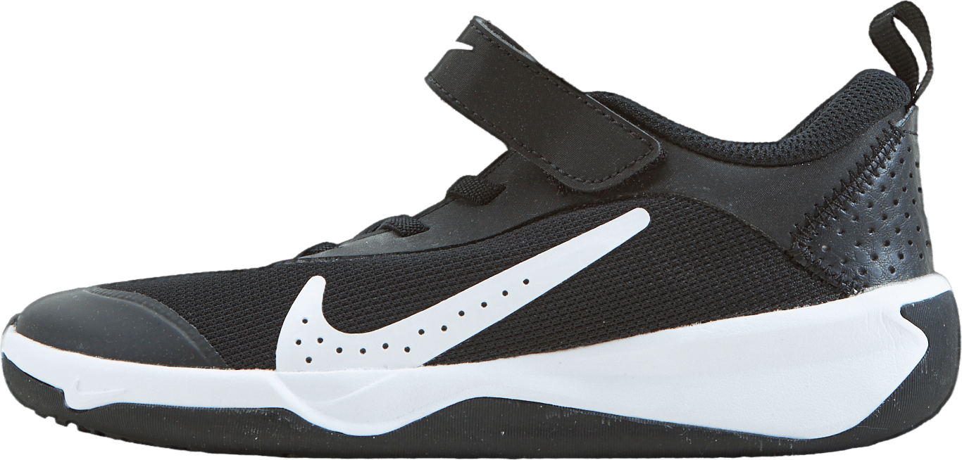 Omni Multi-Court Little Kids' Shoes BLACK/WHITE, Unisex, Topánky, Tenisky, Čierna/Biely, EU 34
