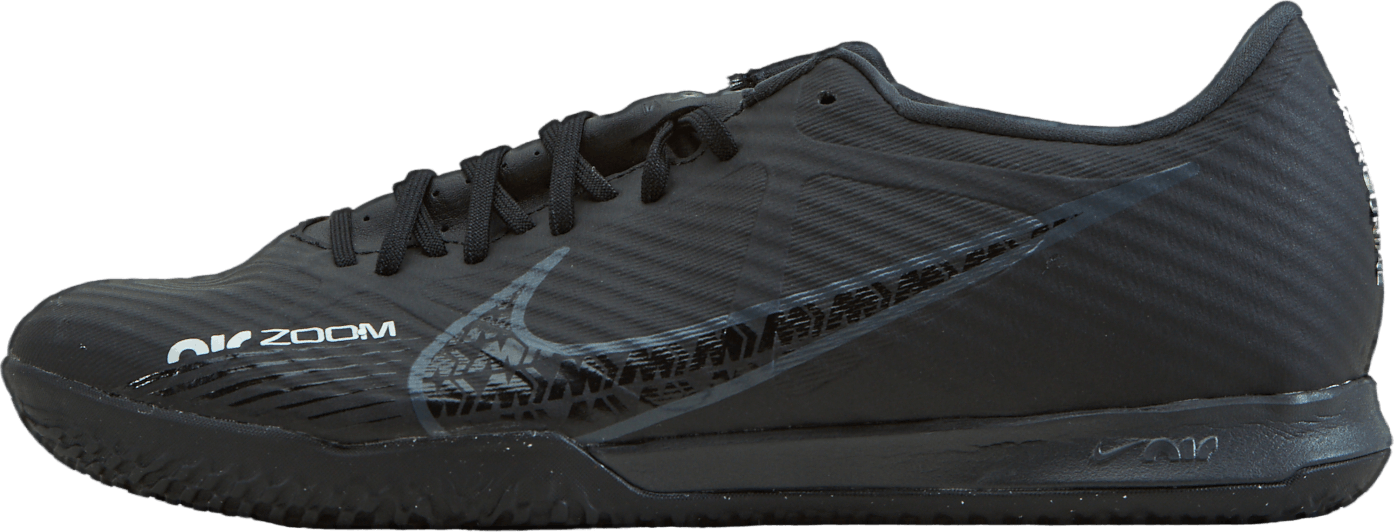 Mercurial Zoom Vapor 15 Academy IC Indoor/Court Soccer Shoes BLACK/DK SMOKE GREY-SUMMIT WHITE-VOLT, Male, Topánky, Futbalové topánky, Futbal, Čierna, EU 43