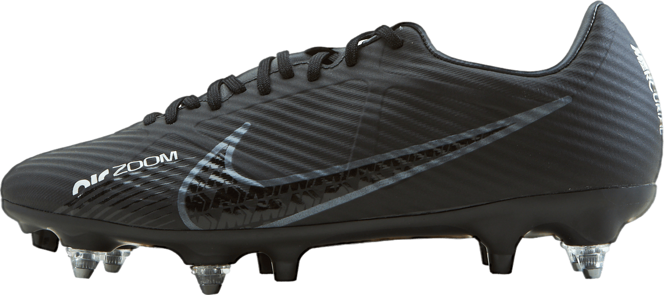 Zoom Mercurial Vapor 15 Academy SG-PRO AC Soft-Ground Soccer Cleat BLACK/DK SMOKE GREY-SUMMIT WHITE-VOLT, Male, Shoes, Football shoes, Soccer, Black, EU 44,5