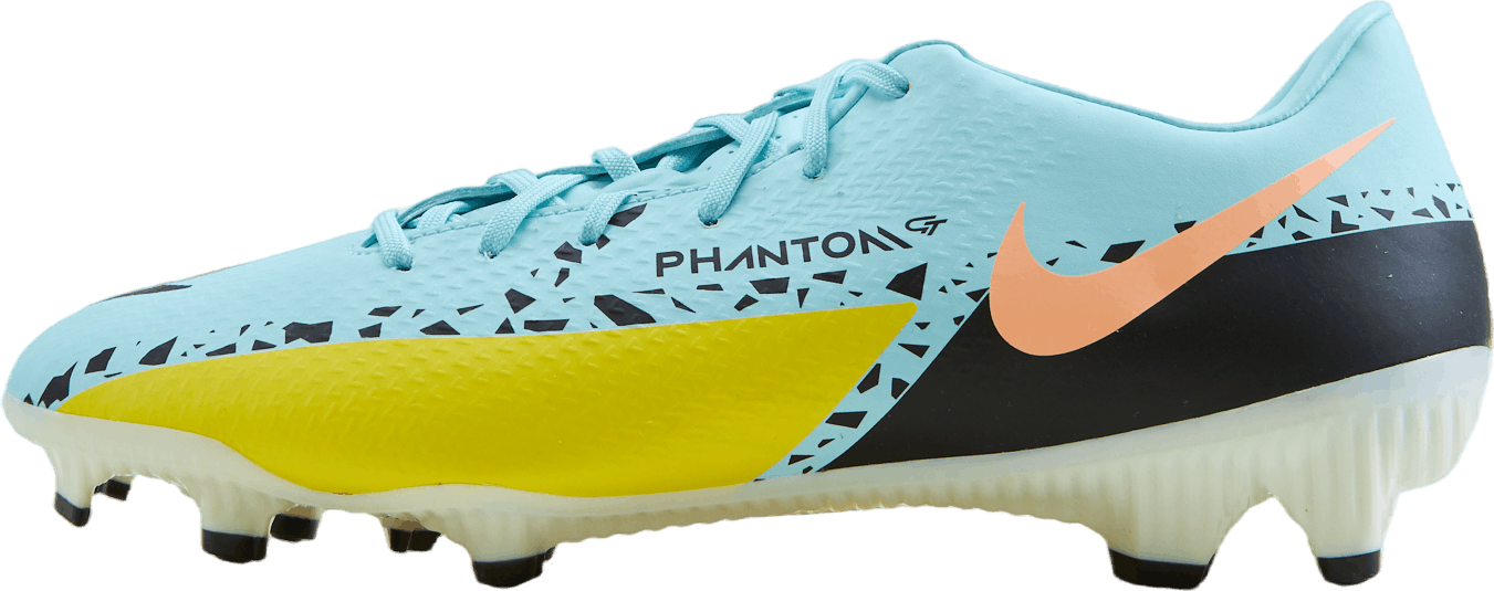 Nike Phantom Gt2 Academy Mg Mu Glacier Ice/black-yellow Strik, Unisex, Buty, Buty piłkarskie, Piłka nożna, EU 42,5