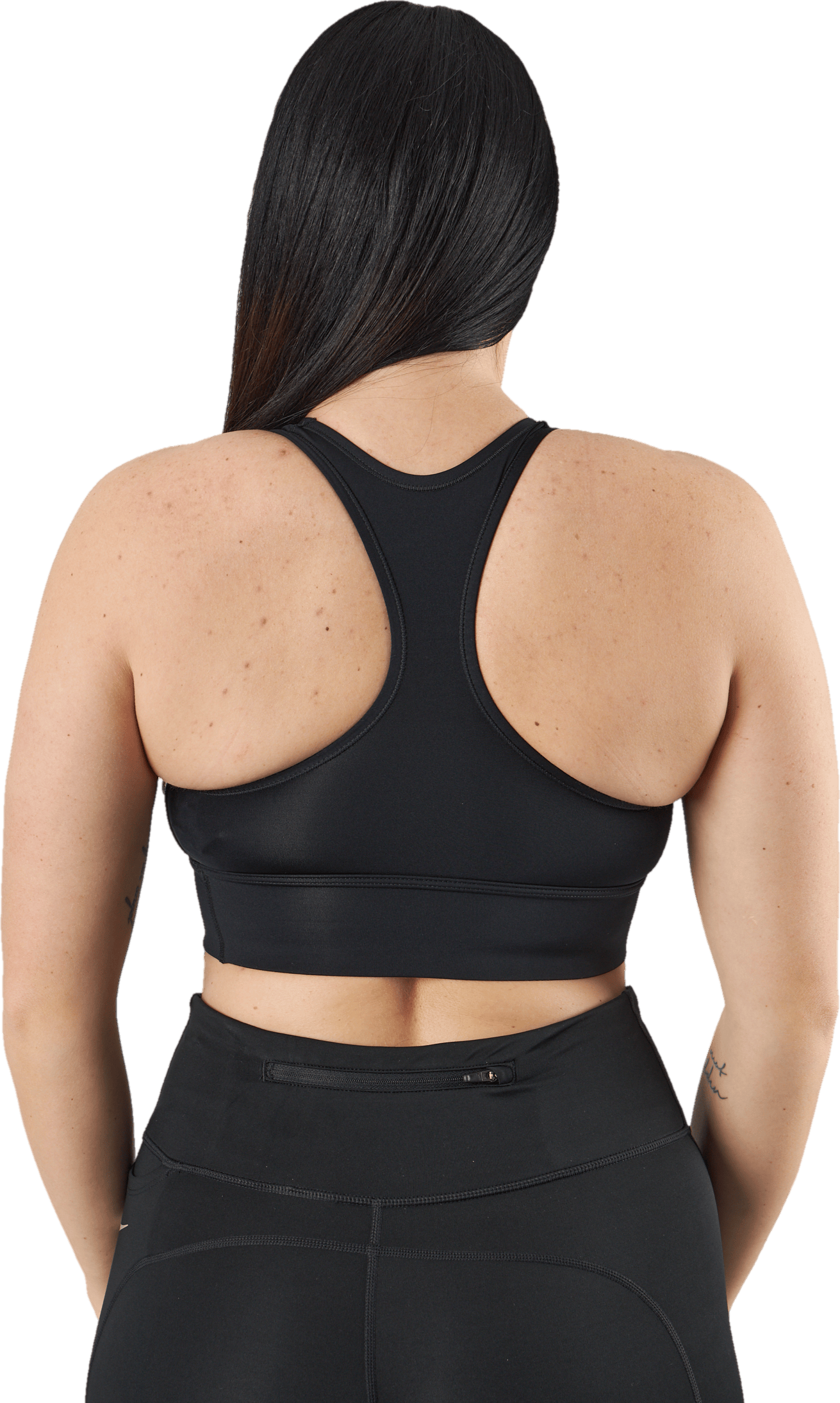 Nike Dri-fit Swoosh Women's Me Black/black/white - Bild 3
