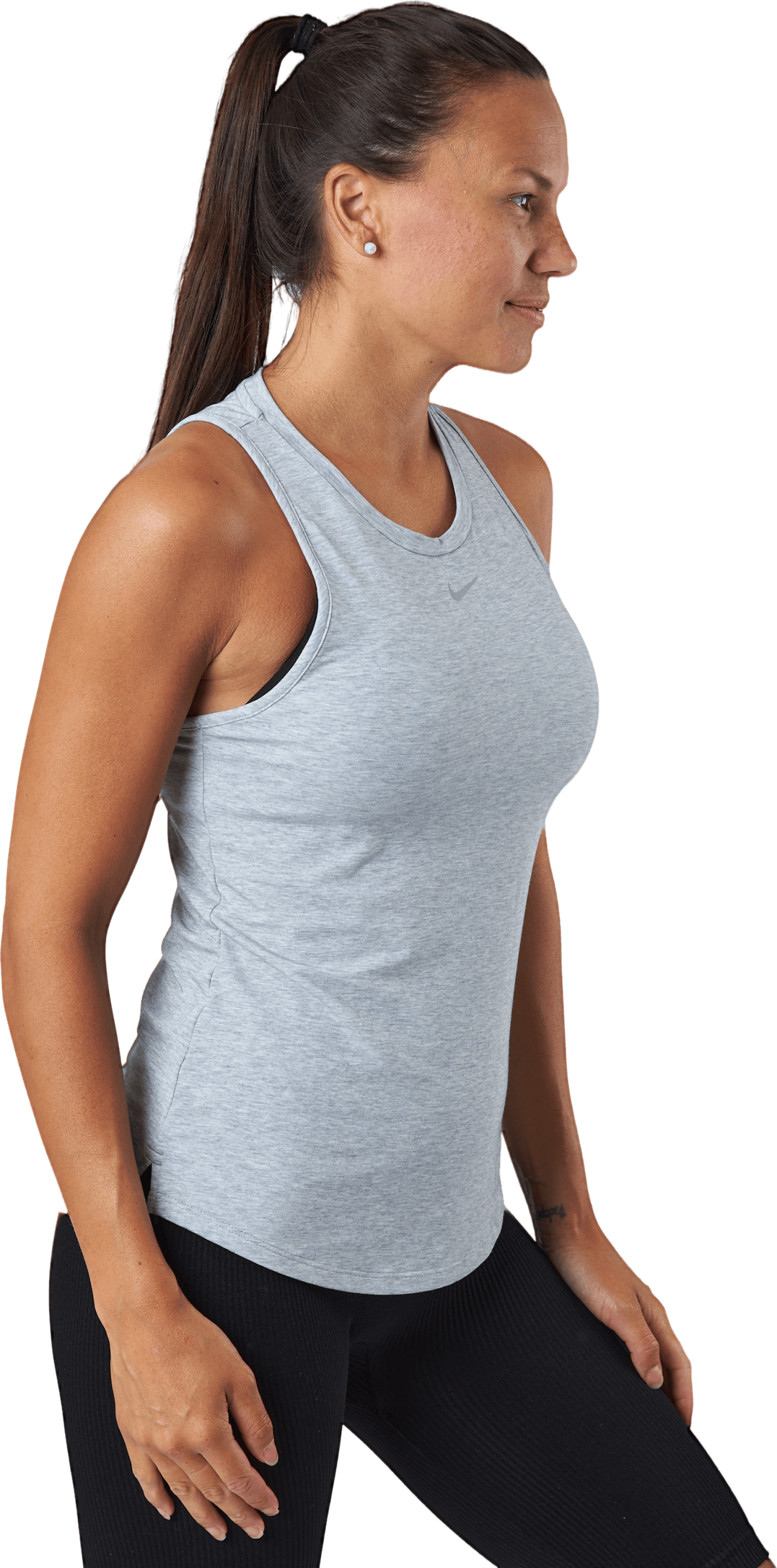 Nike Dri-fit One Luxe Women's  Particle Grey/htr/reflective S - Bild 2