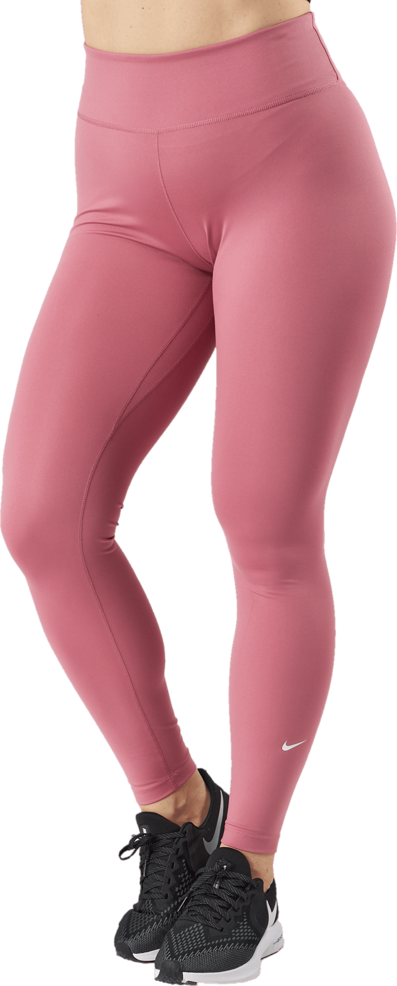 Nike Dri-fit One Women's Mid-r Desert Berry/white - Bild 2