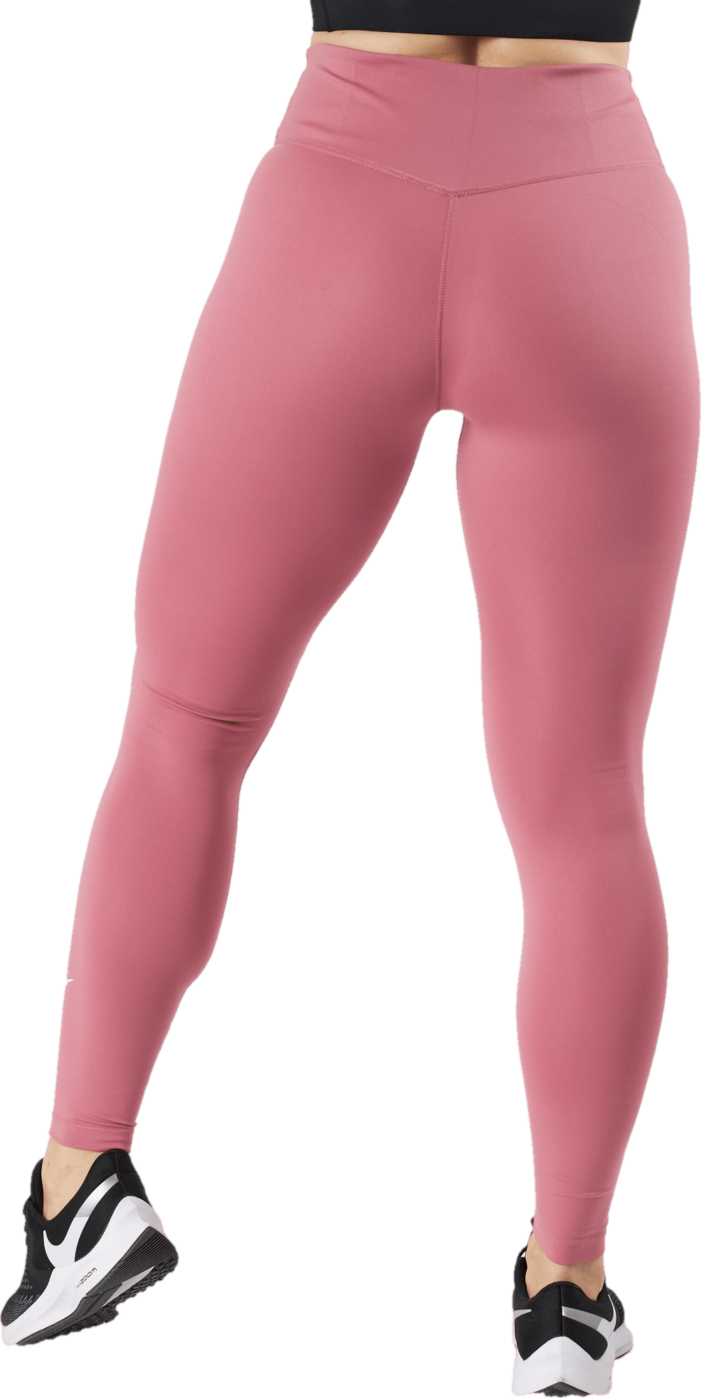 Nike Dri-fit One Women's Mid-r Desert Berry/white - Bild 3