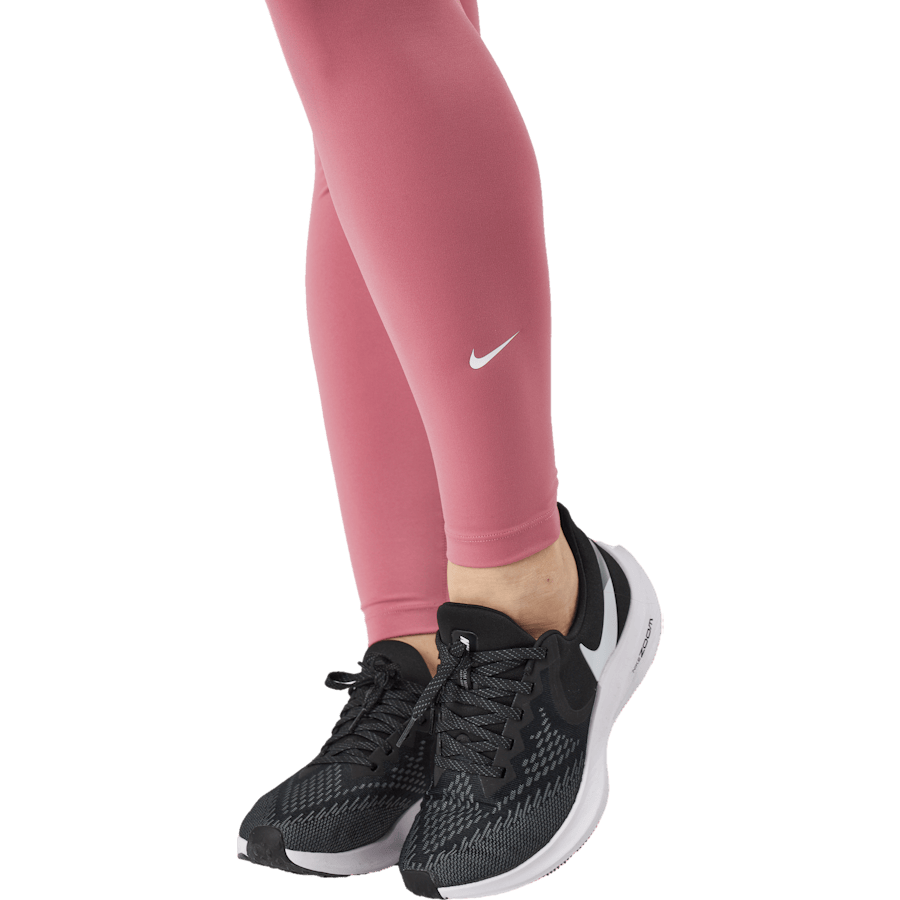 Nike Dri-fit One Women's Mid-r Desert Berry/white - Bild 6