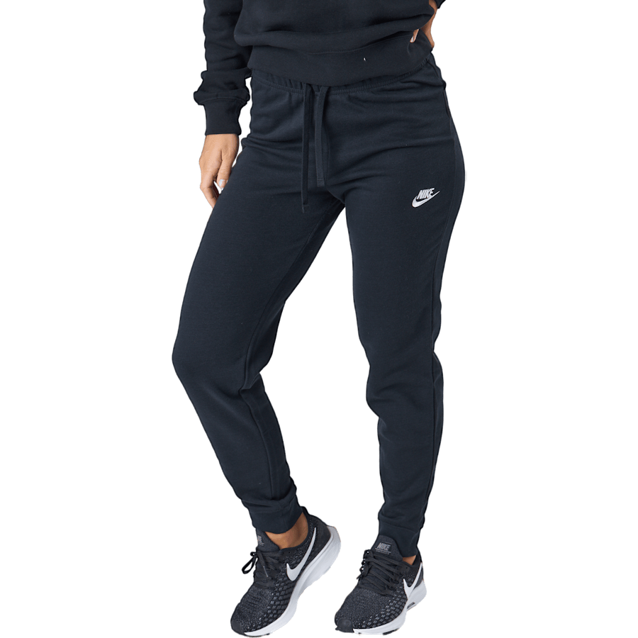 Sportswear Club Fleece Women's Mid-Rise Pants BLACK/WHITE - Bild 2