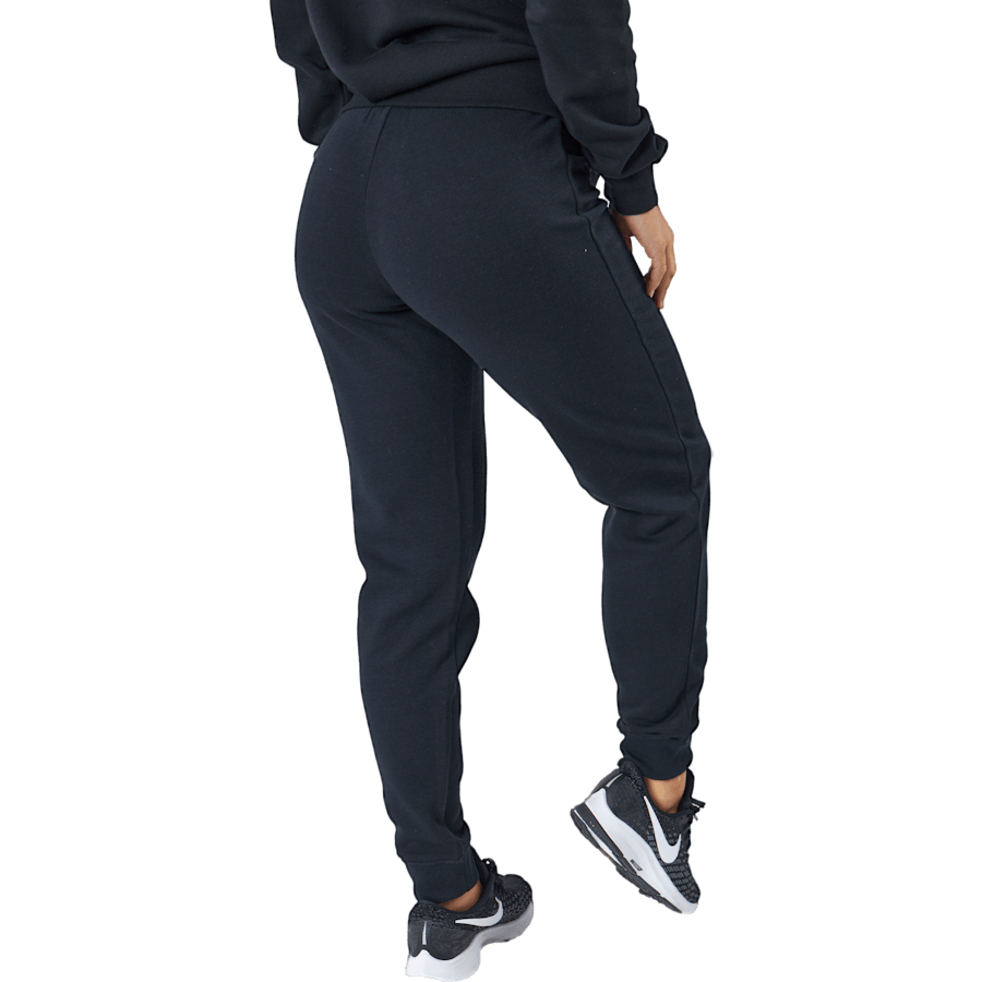 Sportswear Club Fleece Women's Mid-Rise Pants BLACK/WHITE - Bild 4