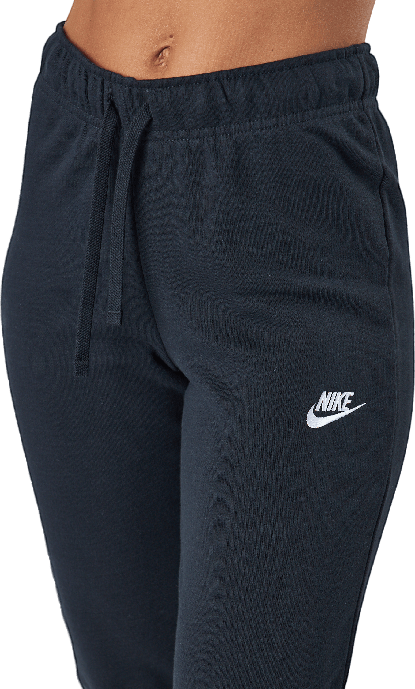 Sportswear Club Fleece Women's Mid-Rise Pants BLACK/WHITE - Bild 5