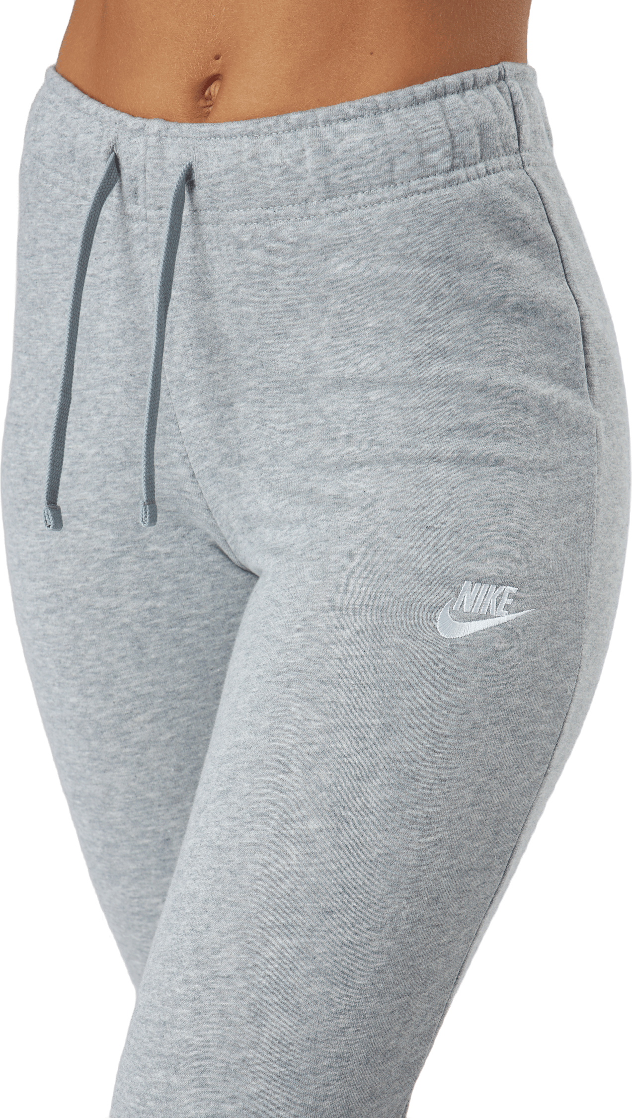 Sportswear Club Fleece Women's Mid-Rise Pants DK GREY HEATHER/WHITE - Bild 4