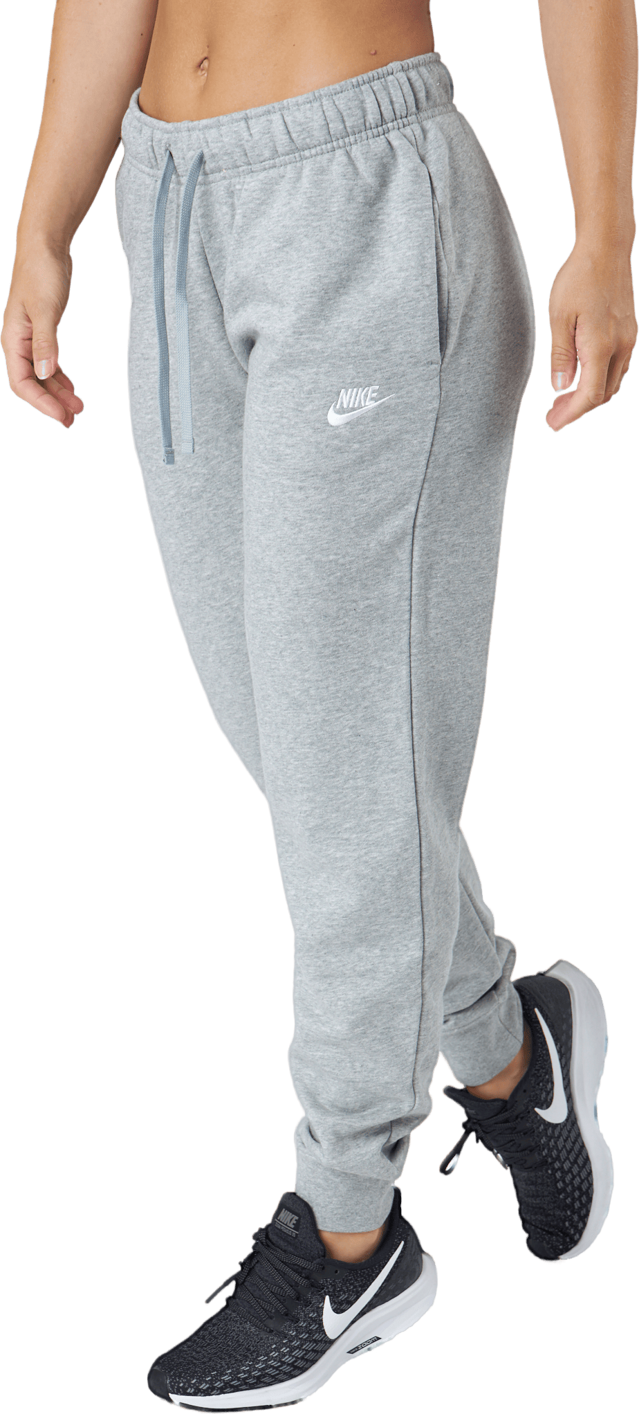 Sportswear Club Fleece Women's Mid-Rise Joggers DK GREY HEATHER/WHITE - Bild 2