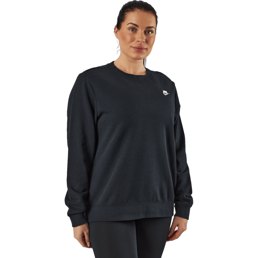 Sportswear Club Fleece Women's Crew BLACK/WHITE - Bild 2