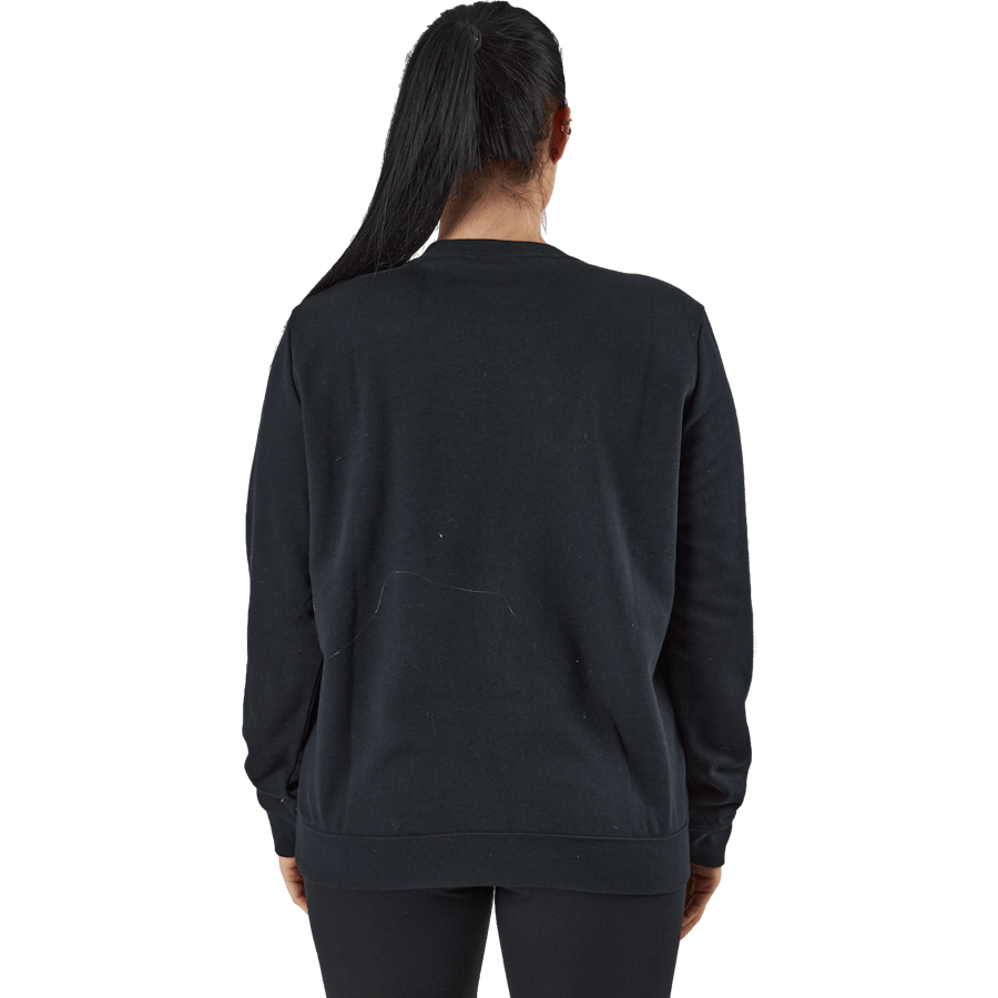 Sportswear Club Fleece Women's Crew BLACK/WHITE - Bild 3