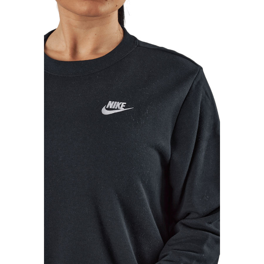 Sportswear Club Fleece Women's Crew BLACK/WHITE - Bild 4