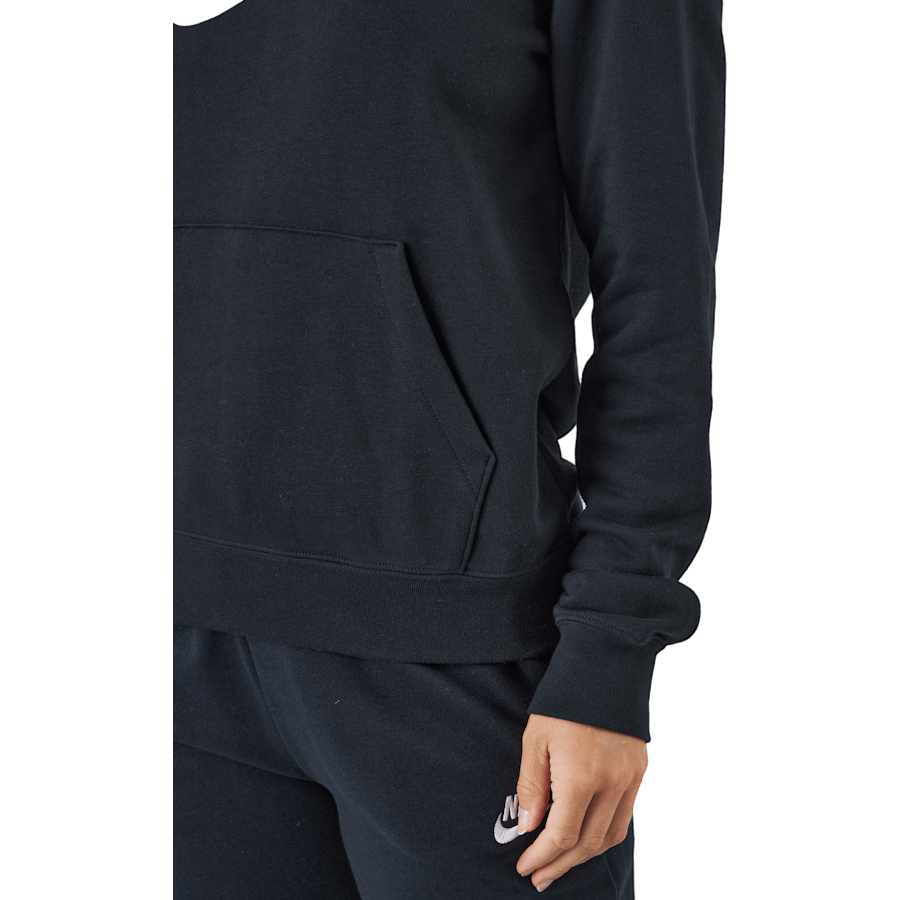 Sportswear Club Fleece Women's Logo Pullover Hoodie BLACK/WHITE - Bild 5