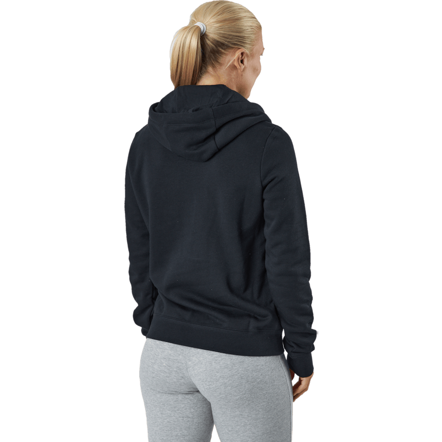 Sportswear Club Fleece Women's Pullover Hoodie BLACK/WHITE - Bild 3