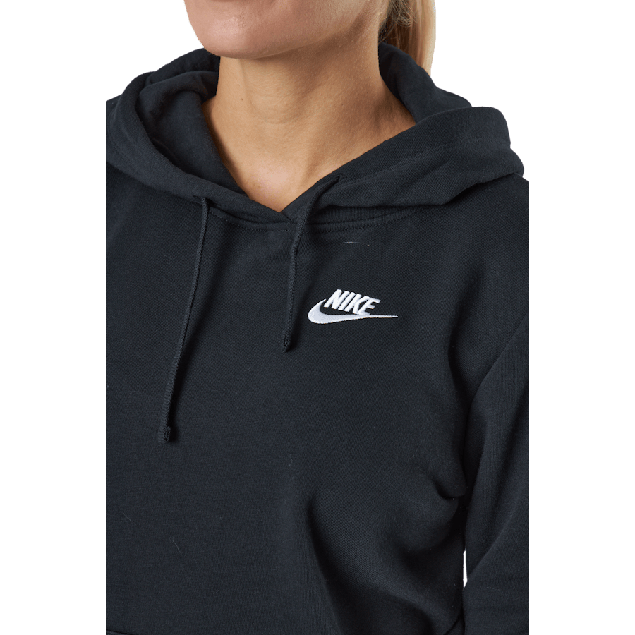 Sportswear Club Fleece Women's Pullover Hoodie BLACK/WHITE - Bild 4