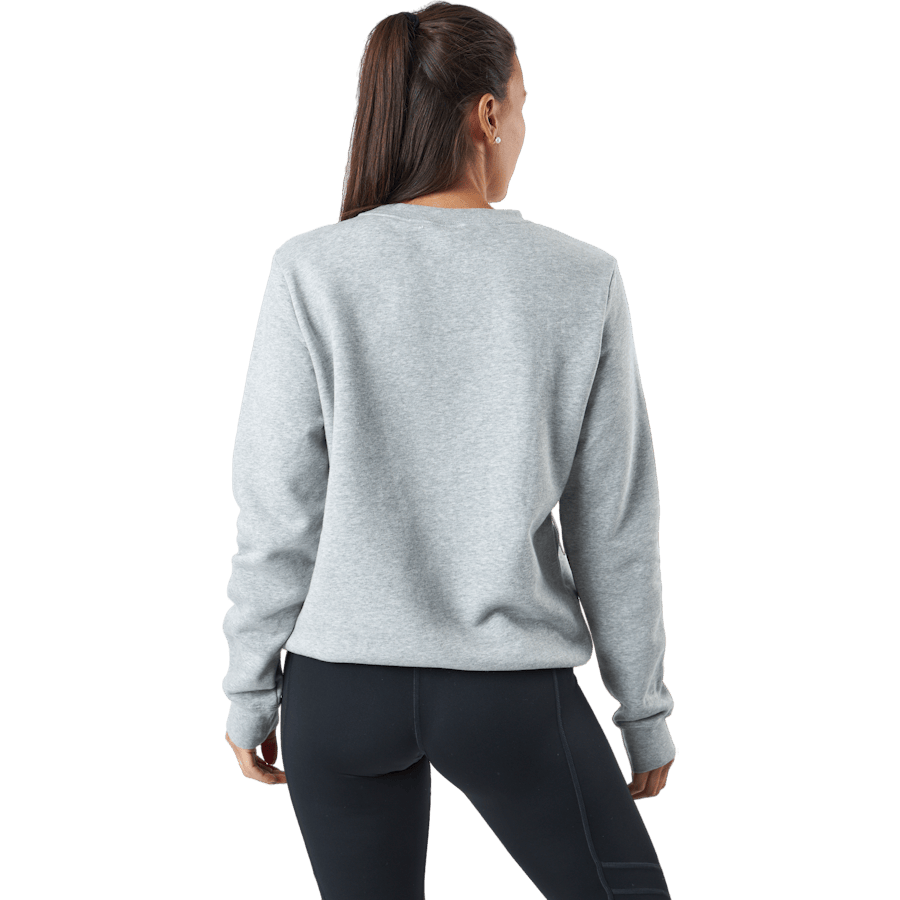 Sportswear Club Fleece Women's Crew DK GREY HEATHER/WHITE - Bild 3
