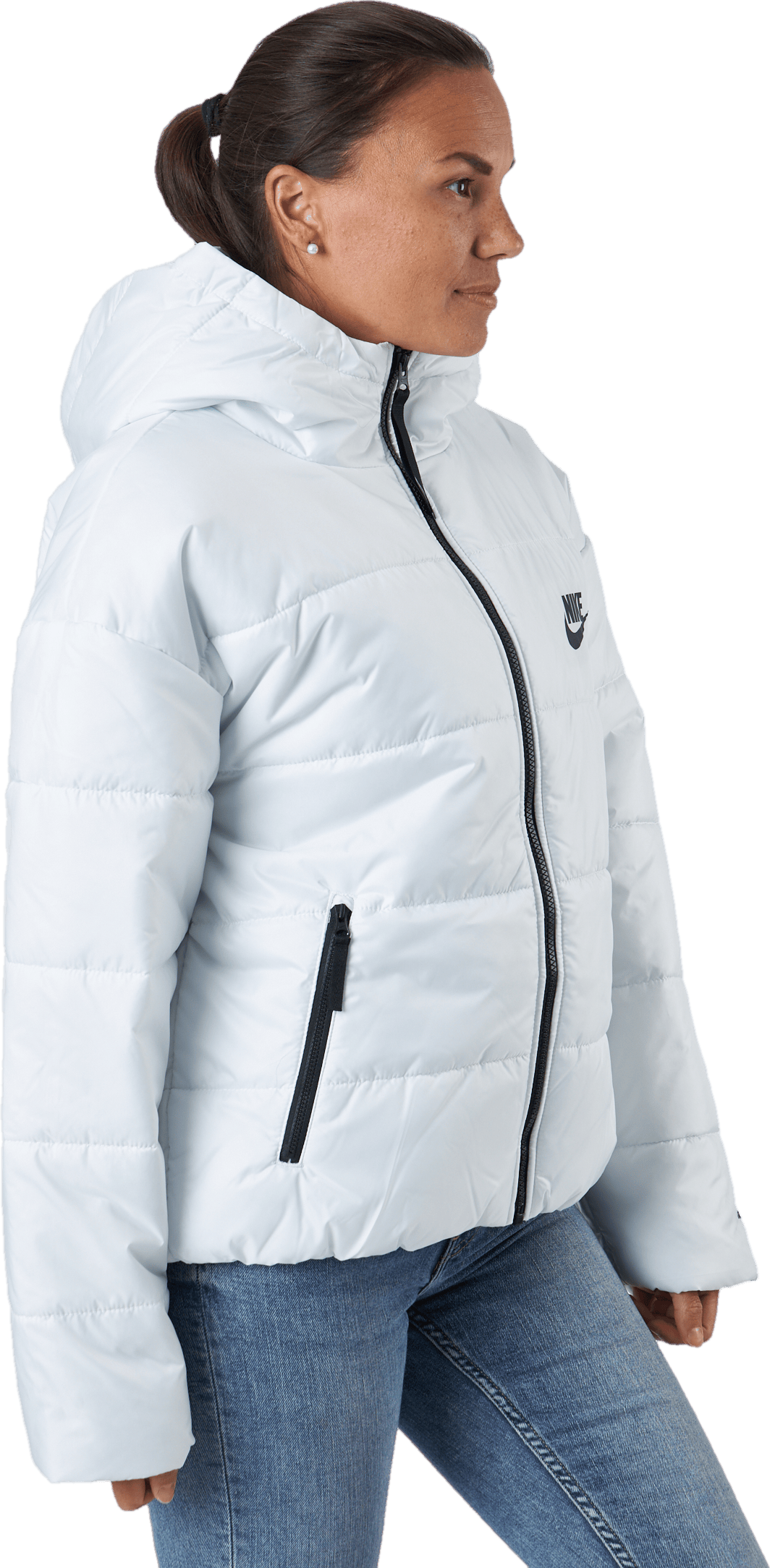 W Nsw Syn Tf Rpl Hd Jkt Summit White/summit White/blac - Bild 2