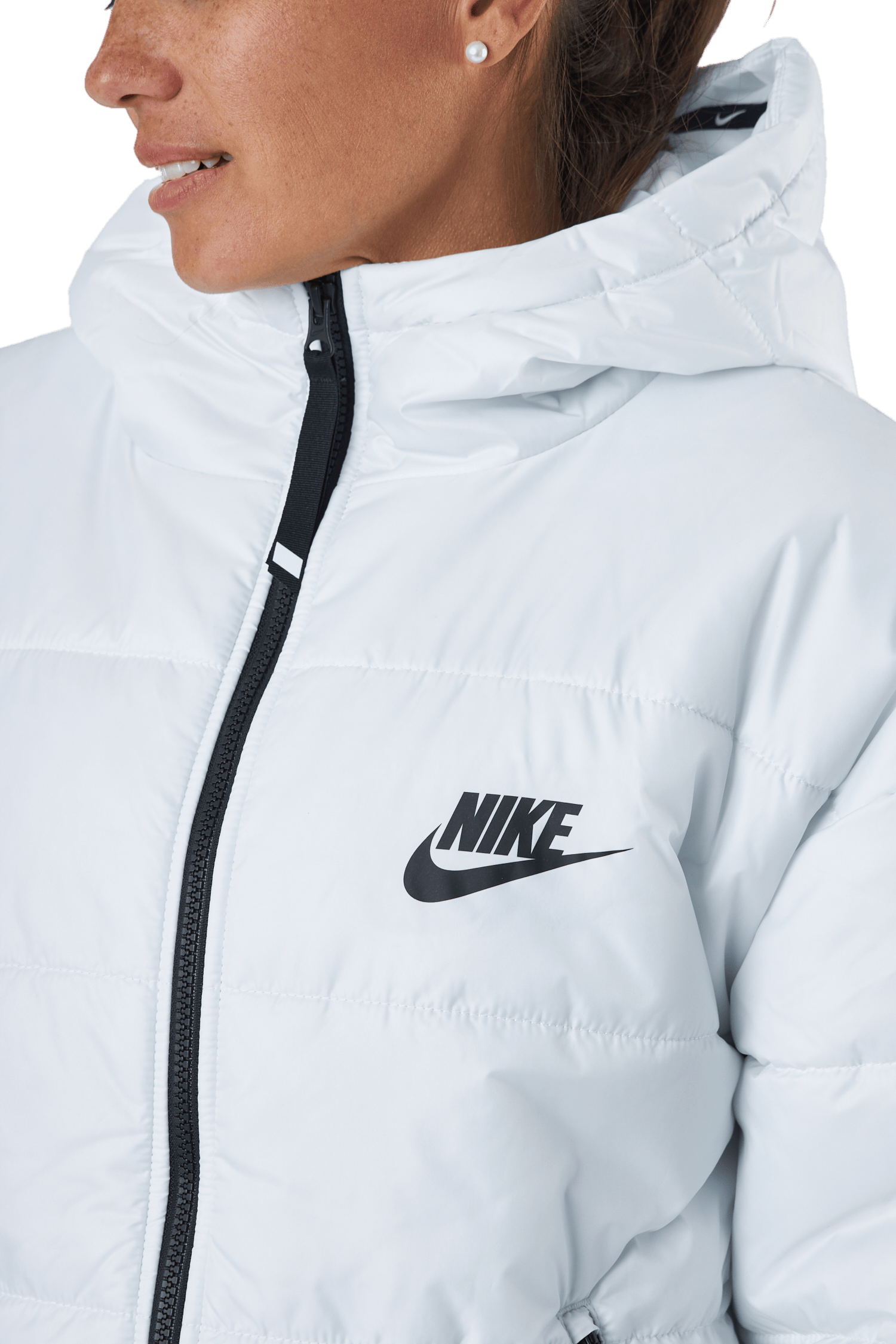 W Nsw Syn Tf Rpl Hd Jkt Summit White/summit White/blac - Bild 4