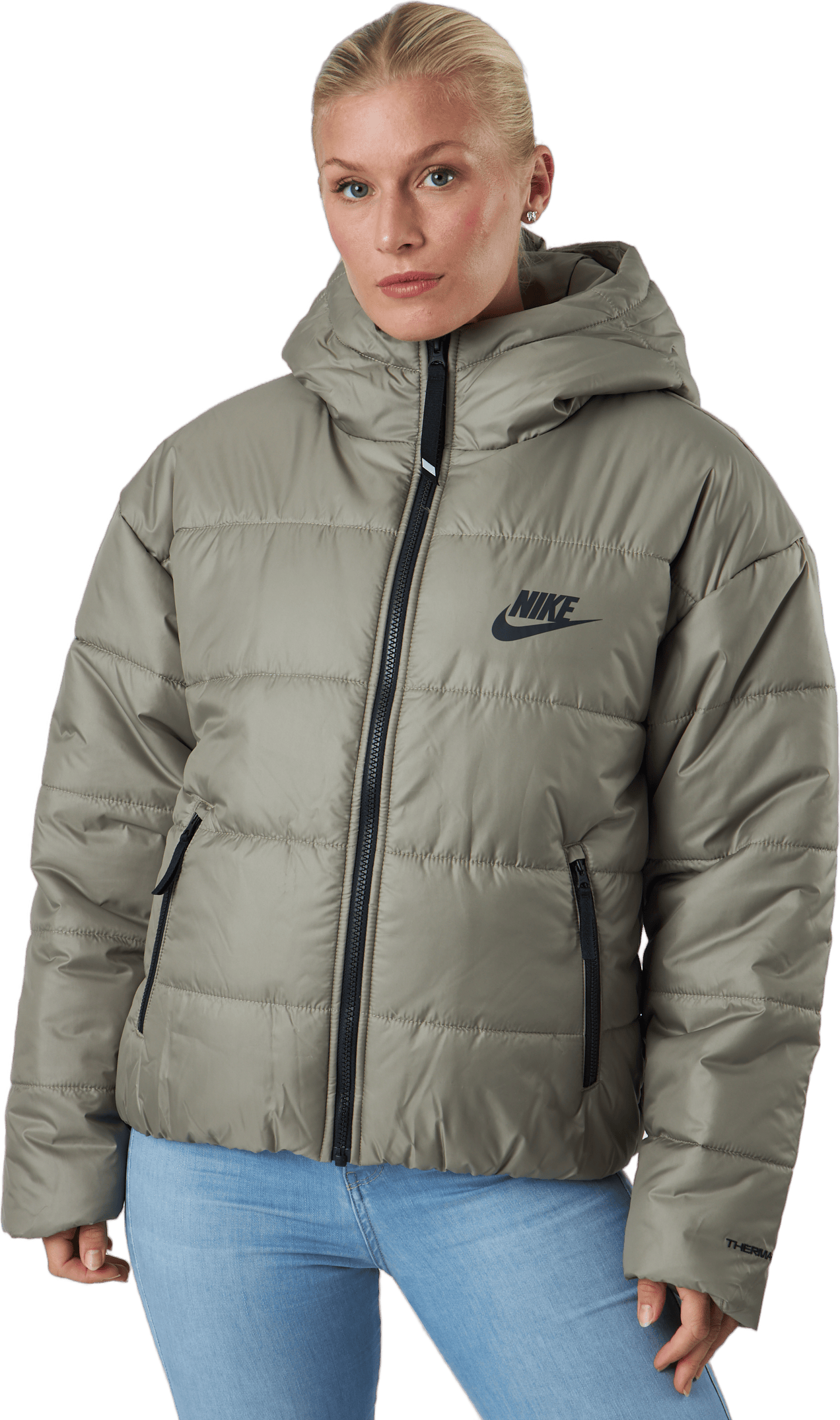 W Nsw Syn Tf Rpl Hd Jkt Matte Olive/matte Olive/black - Bild 4