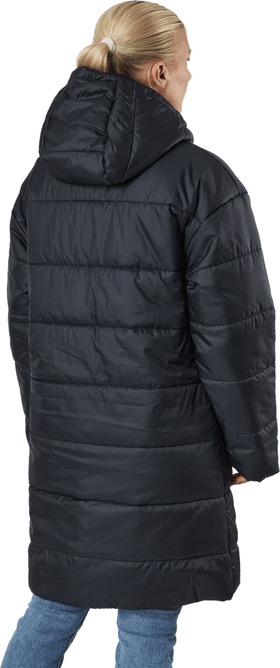 W Nsw Syn Tf Rpl Hd Parka Black/black/white - Bild 3