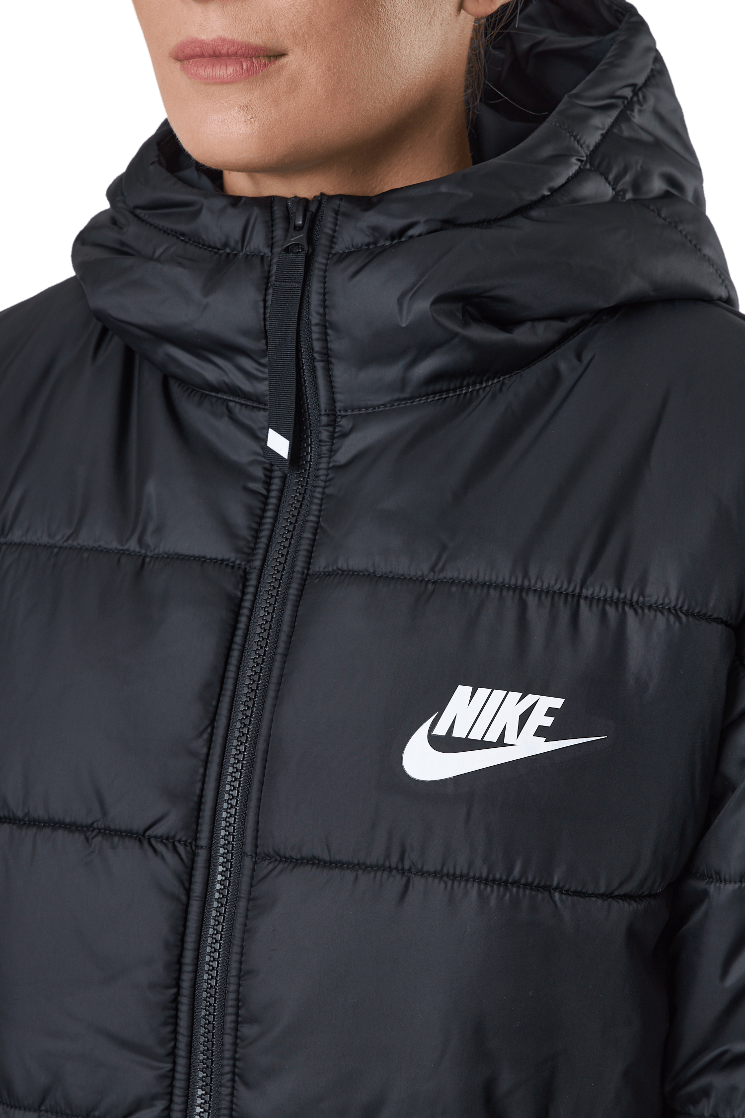 W Nsw Syn Tf Rpl Hd Parka Black/black/white - Bild 4