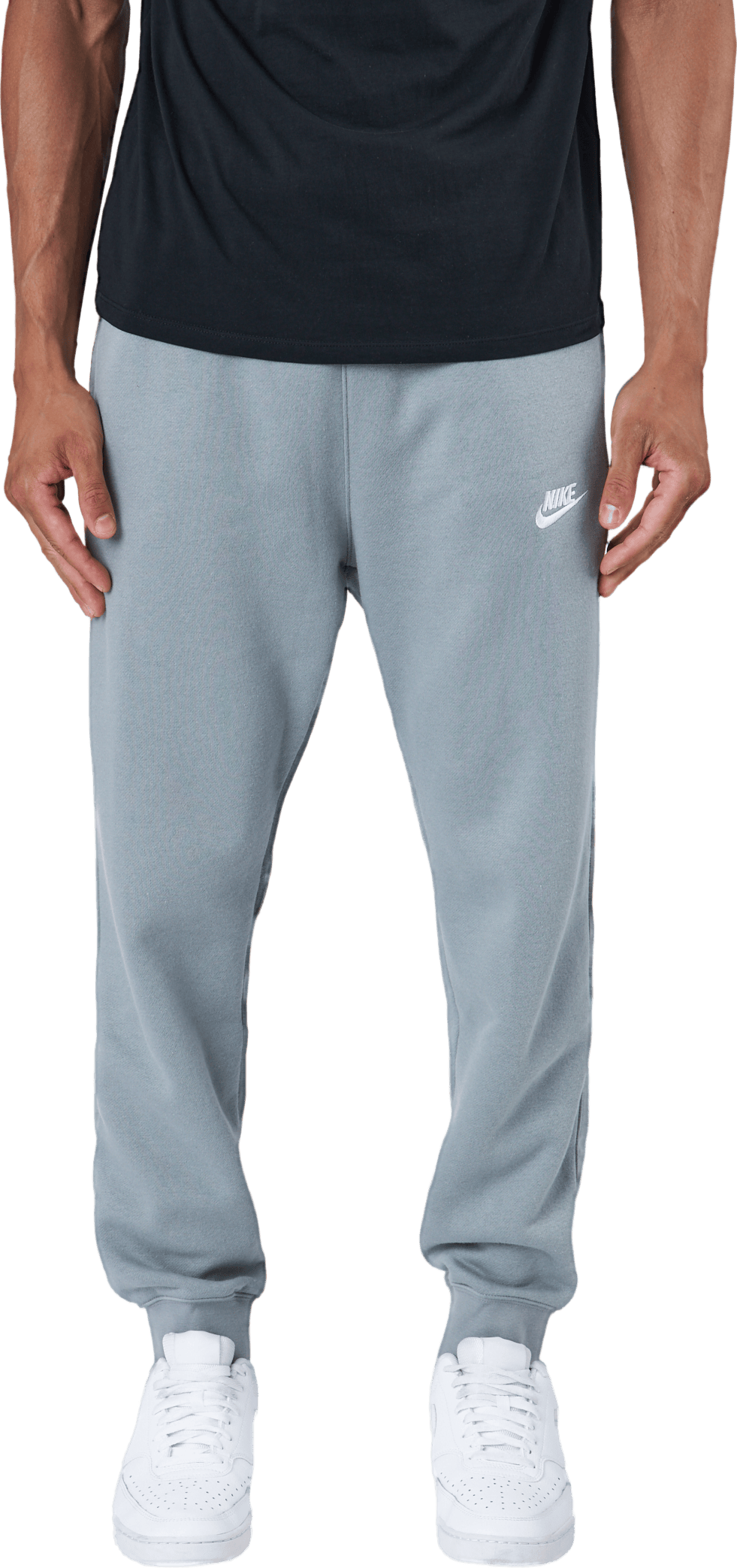 Nike Sportswear Club Fleece Jo Particle Grey/particle Grey/wh, Male, Kläder, Byxor, Grå, M