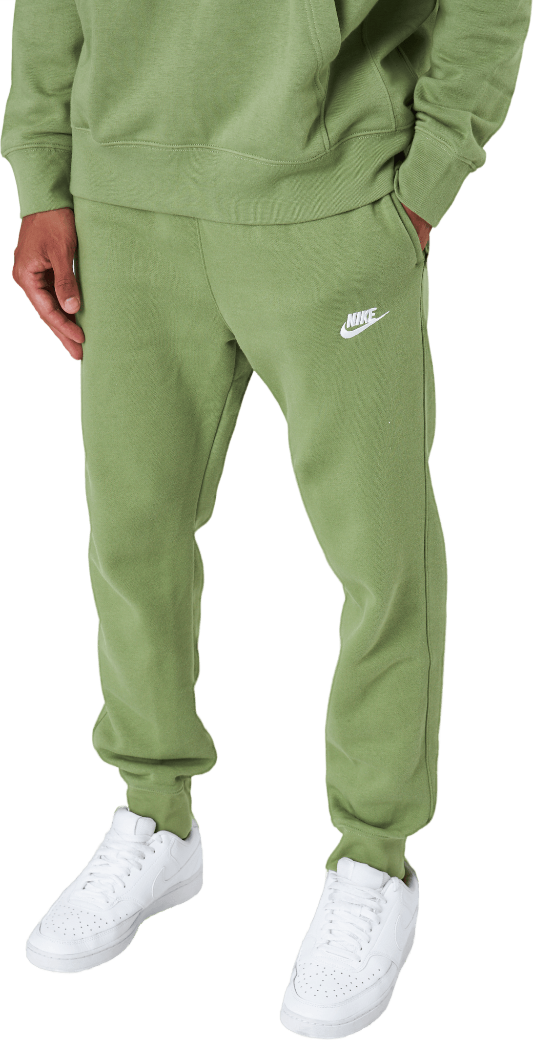 Nike Sportswear Club Fleece Jo Alligator/alligator/white, Male, Kleding, Broek, Groen, XL