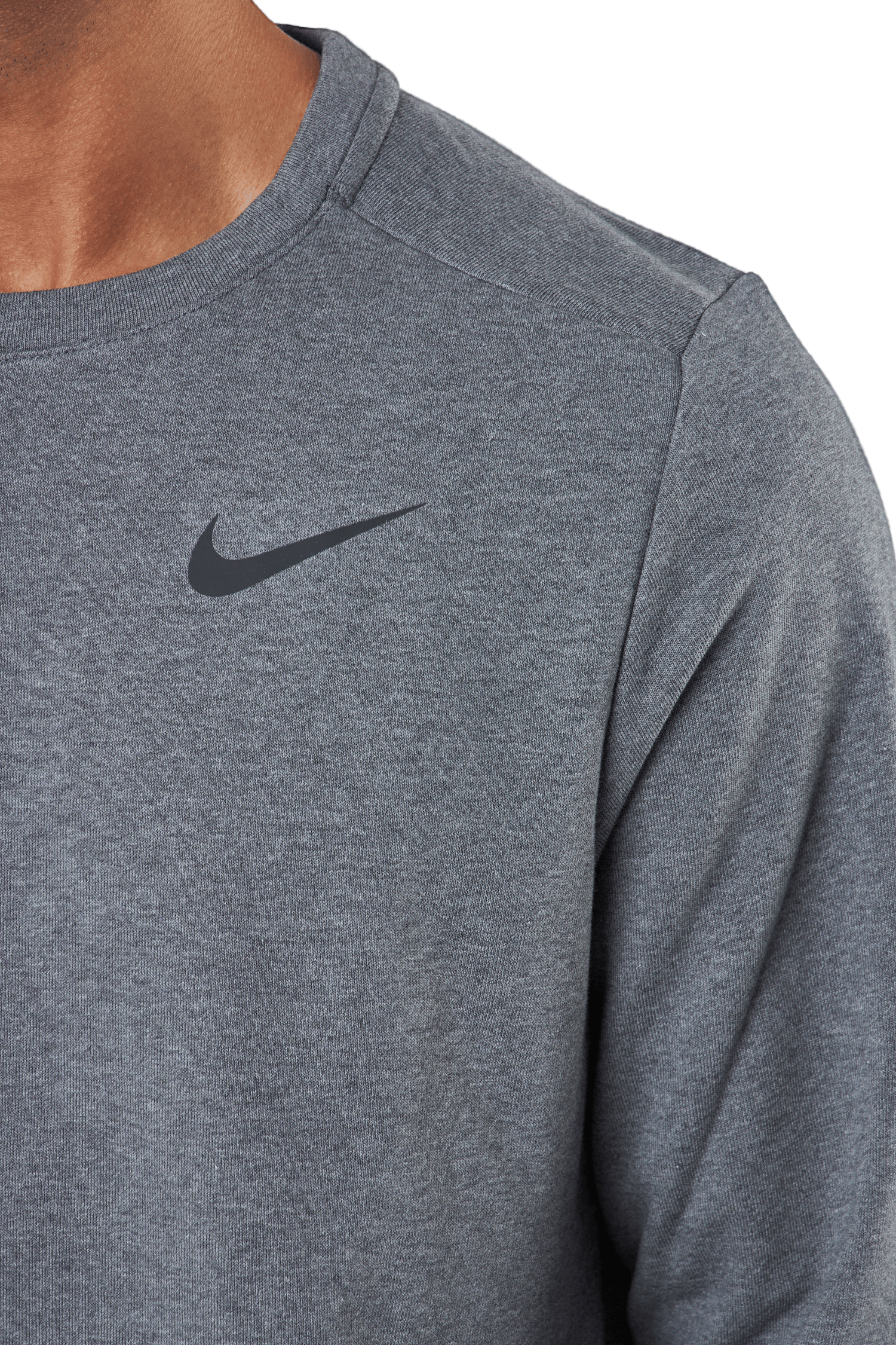 Nike Dri-fit Men's Training Cr Charcoal Heathr/black - Bild 4