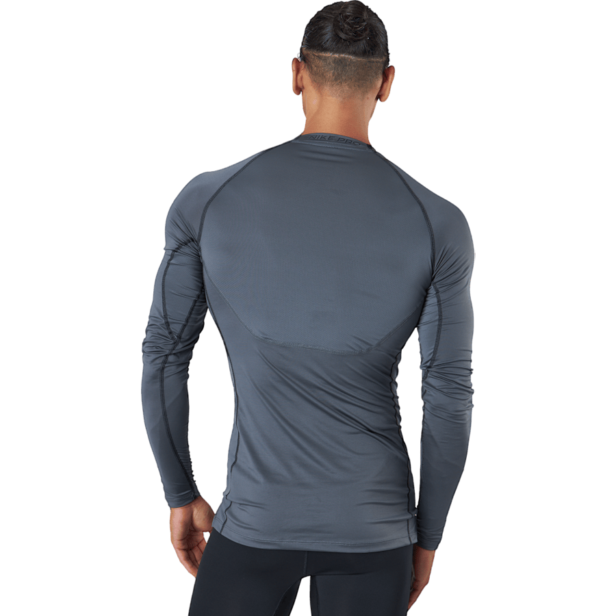 Nike Pro Dri-FIT Men's Tight Fit Long-Sleeve Top IRON GREY/BLACK/BLACK - Bild 3