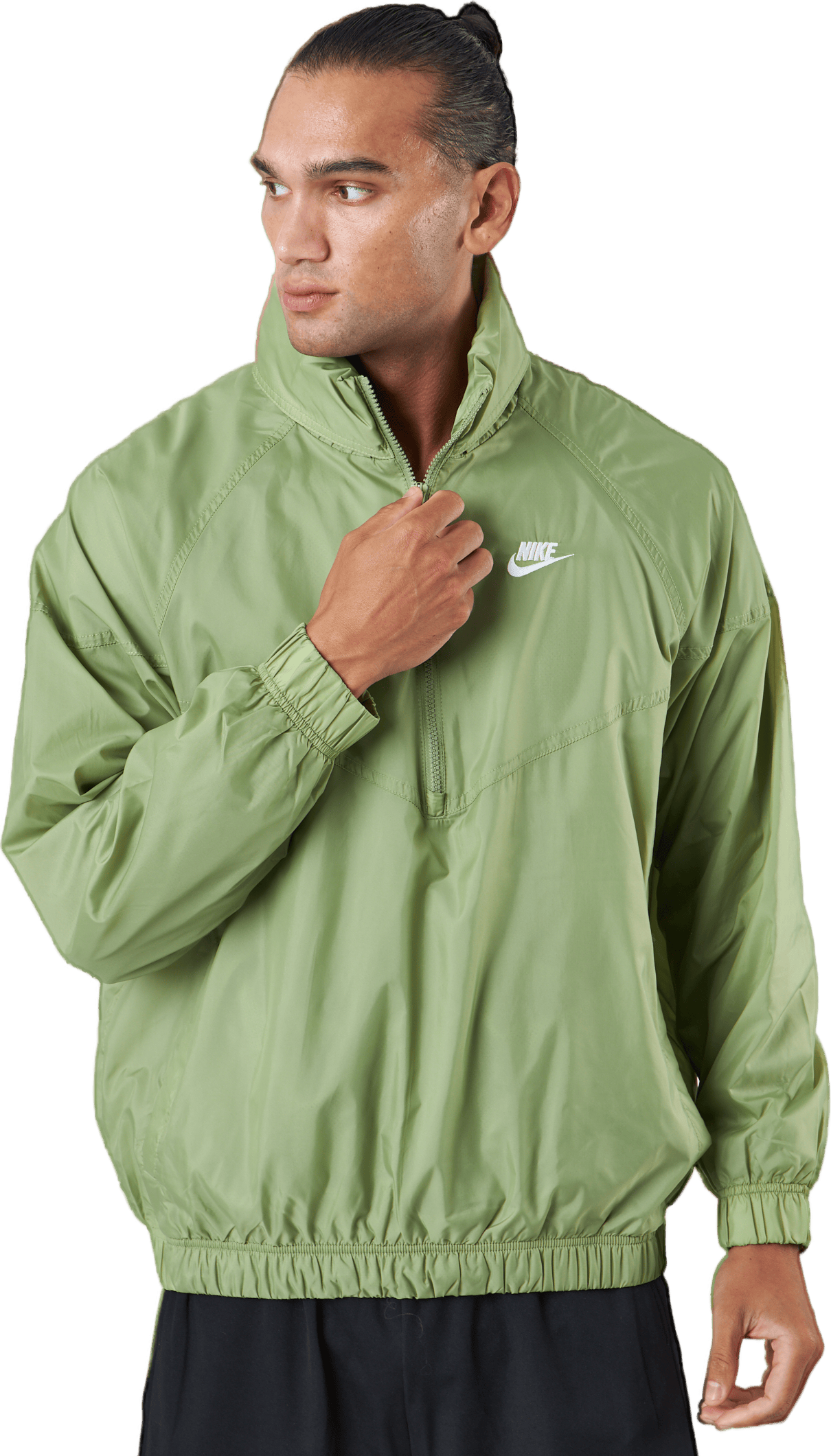 M Nk Club Wvn Track Jkt Ul Alligator/white