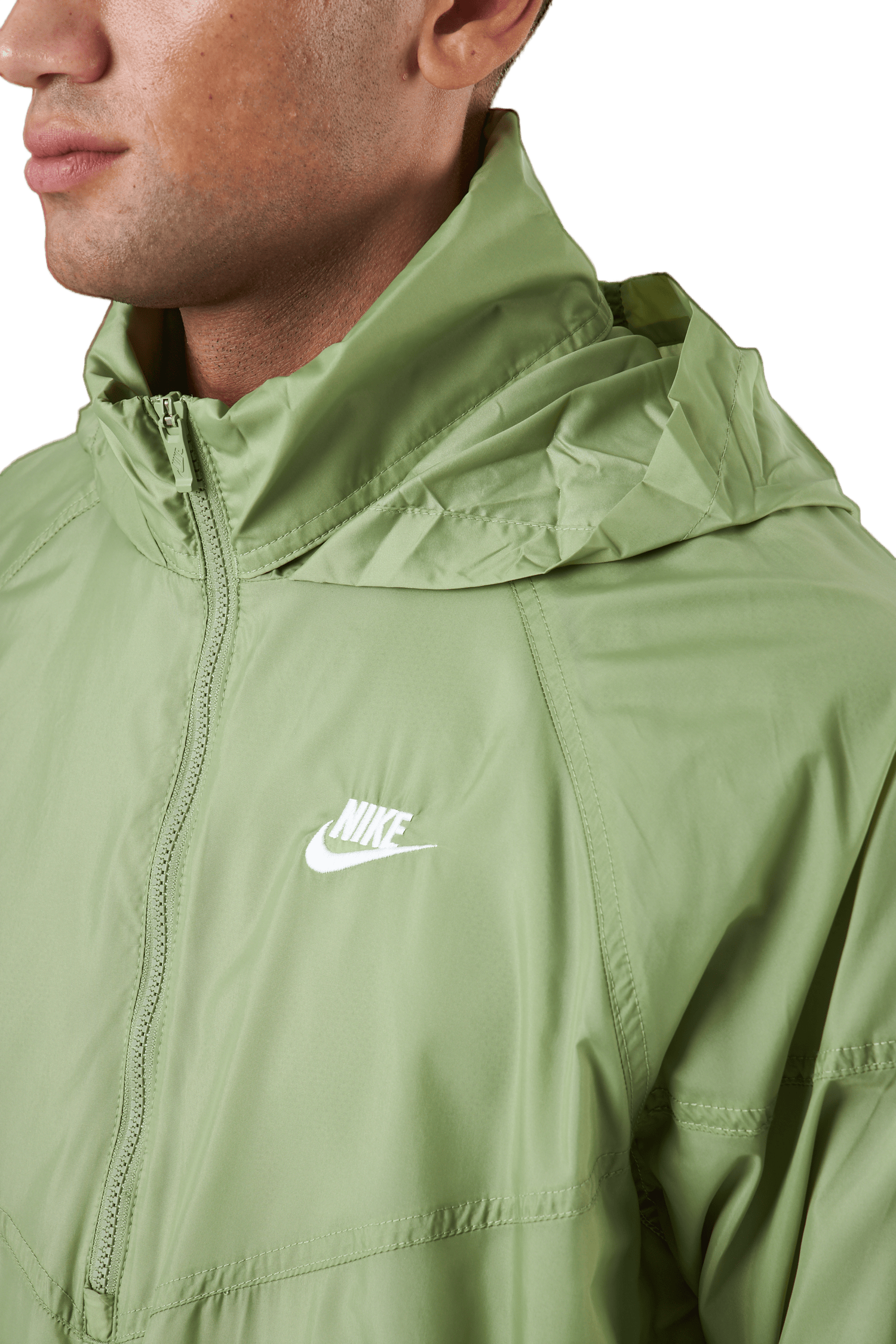 M Nk Club Wvn Track Jkt Ul Alligator/white - Bild 6